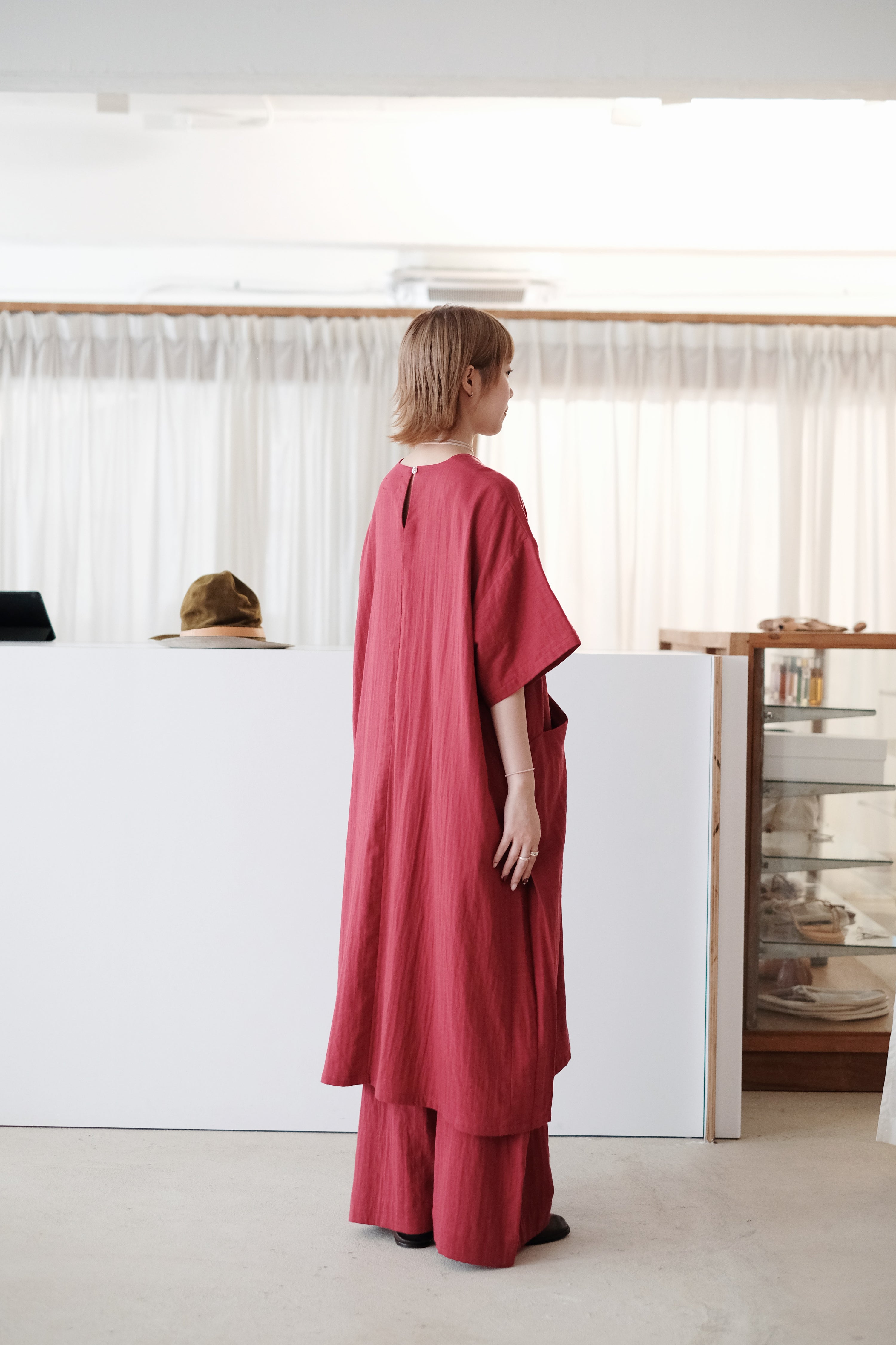 ELISE DRESS (RASPBERRY)