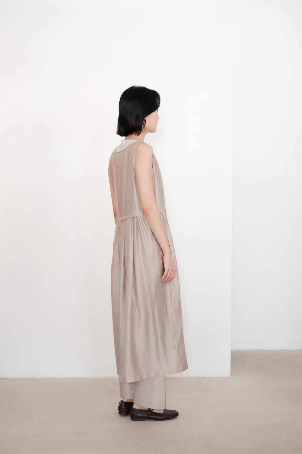 MILLET DRESS (KHAKI)