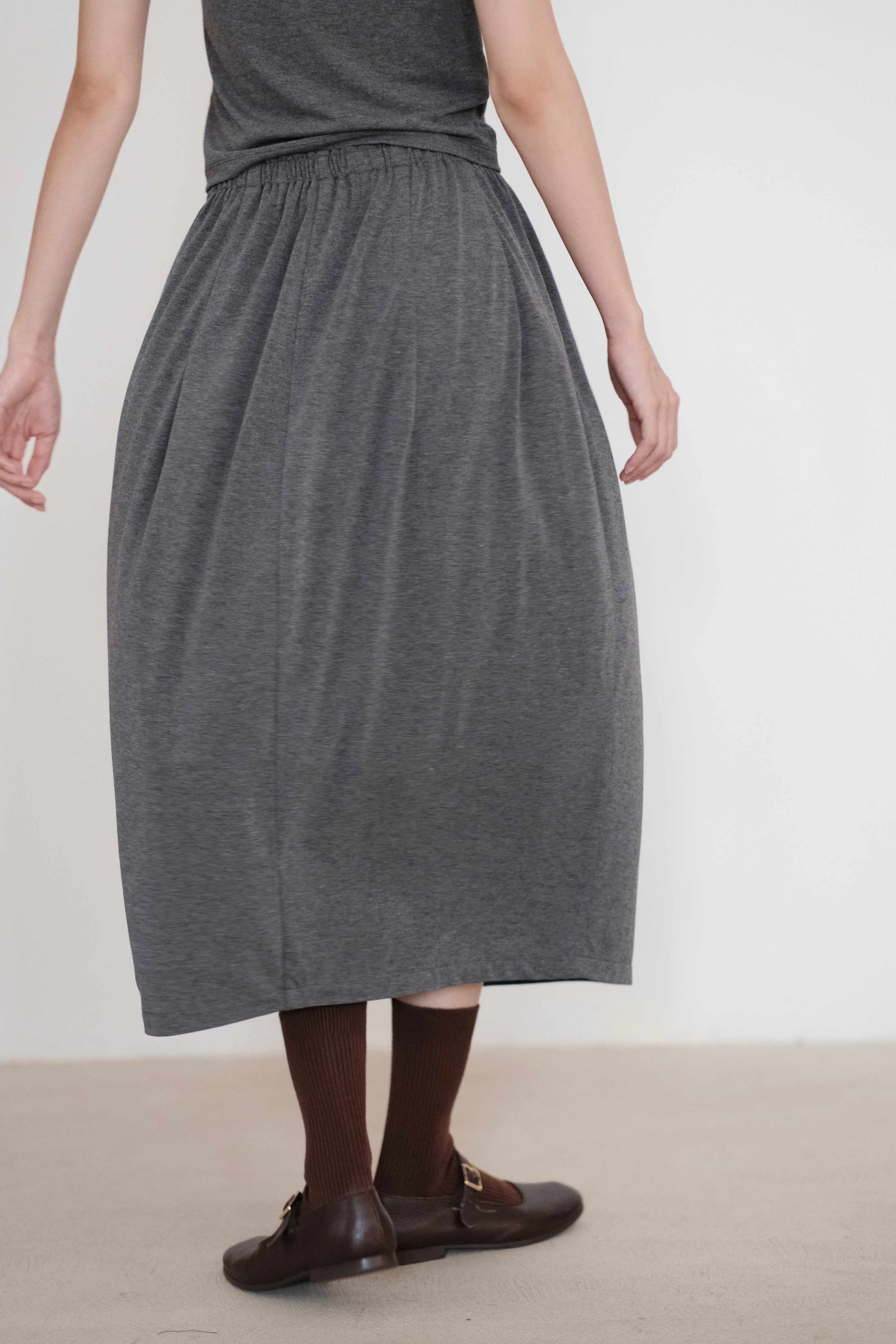 AISHA SKIRT (GREY)