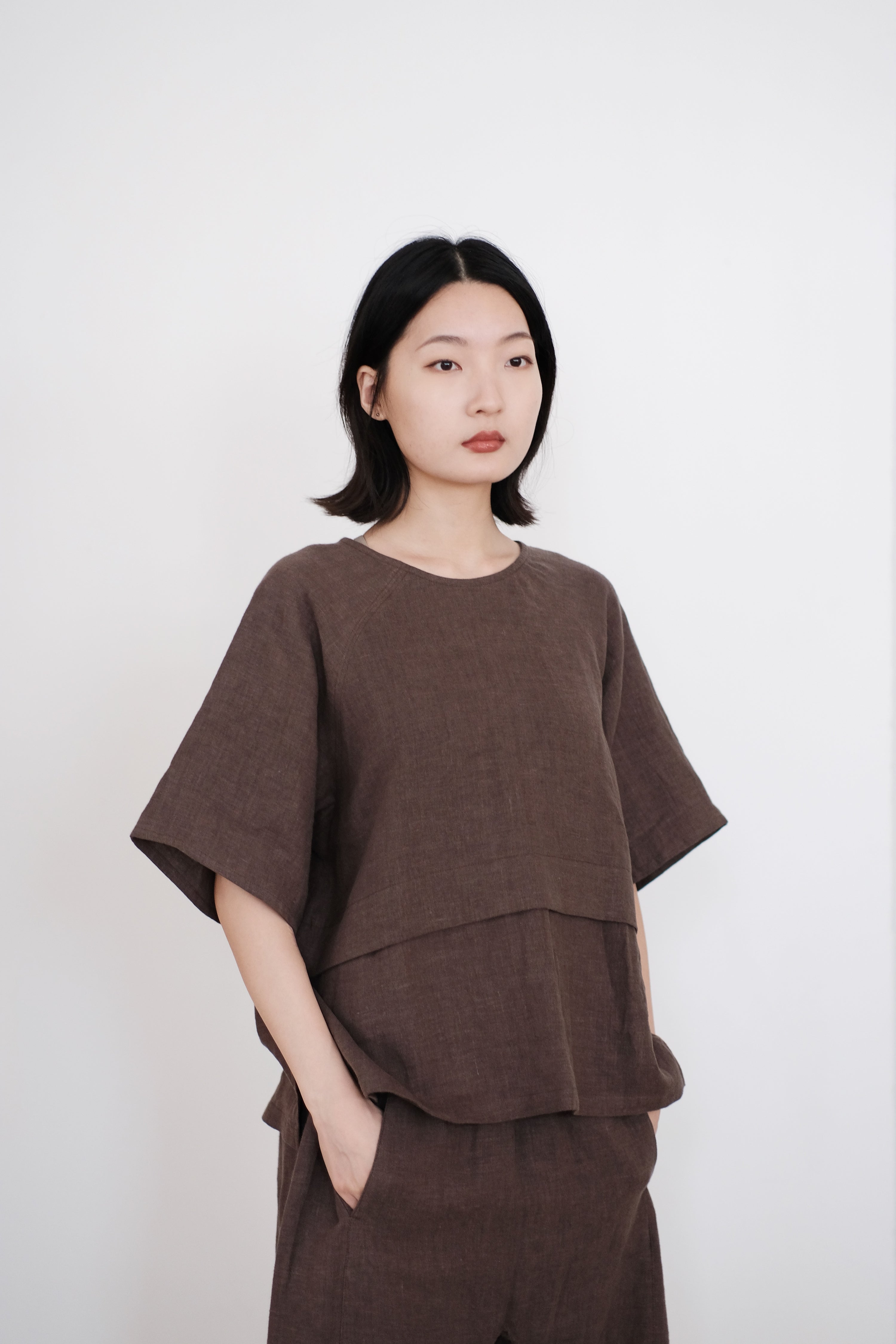 SAMARA BLOUSE (WOOD)