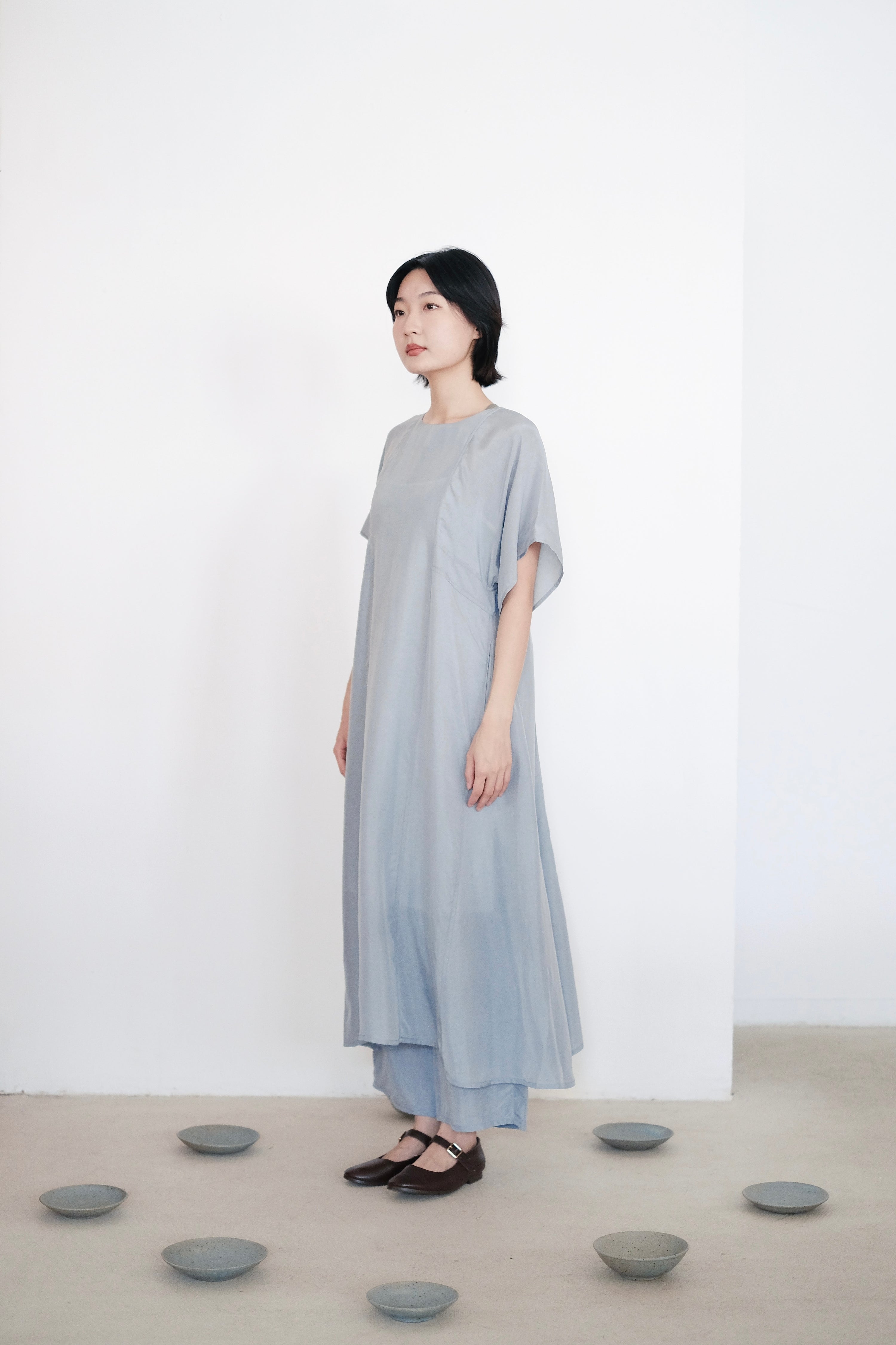 REI A-LINE DRESS (BLUE)