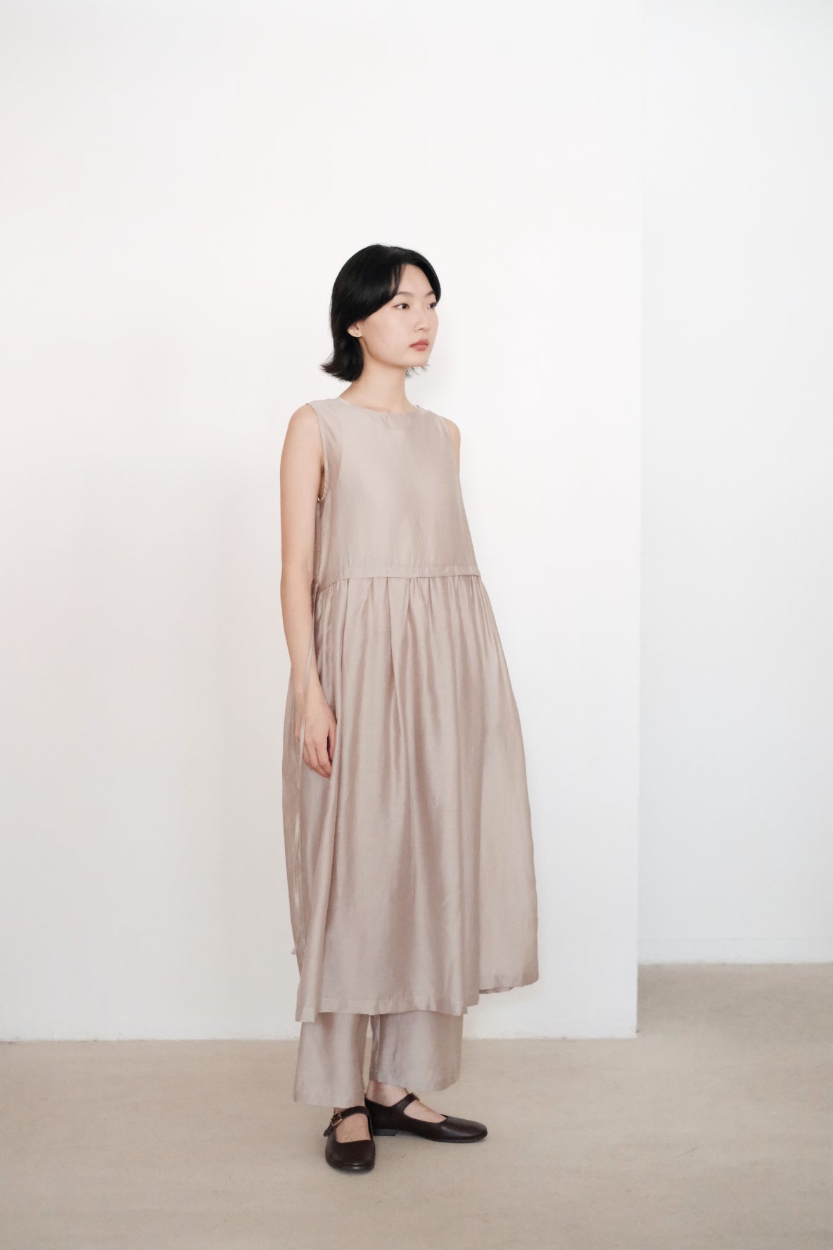 MILLET DRESS (KHAKI)