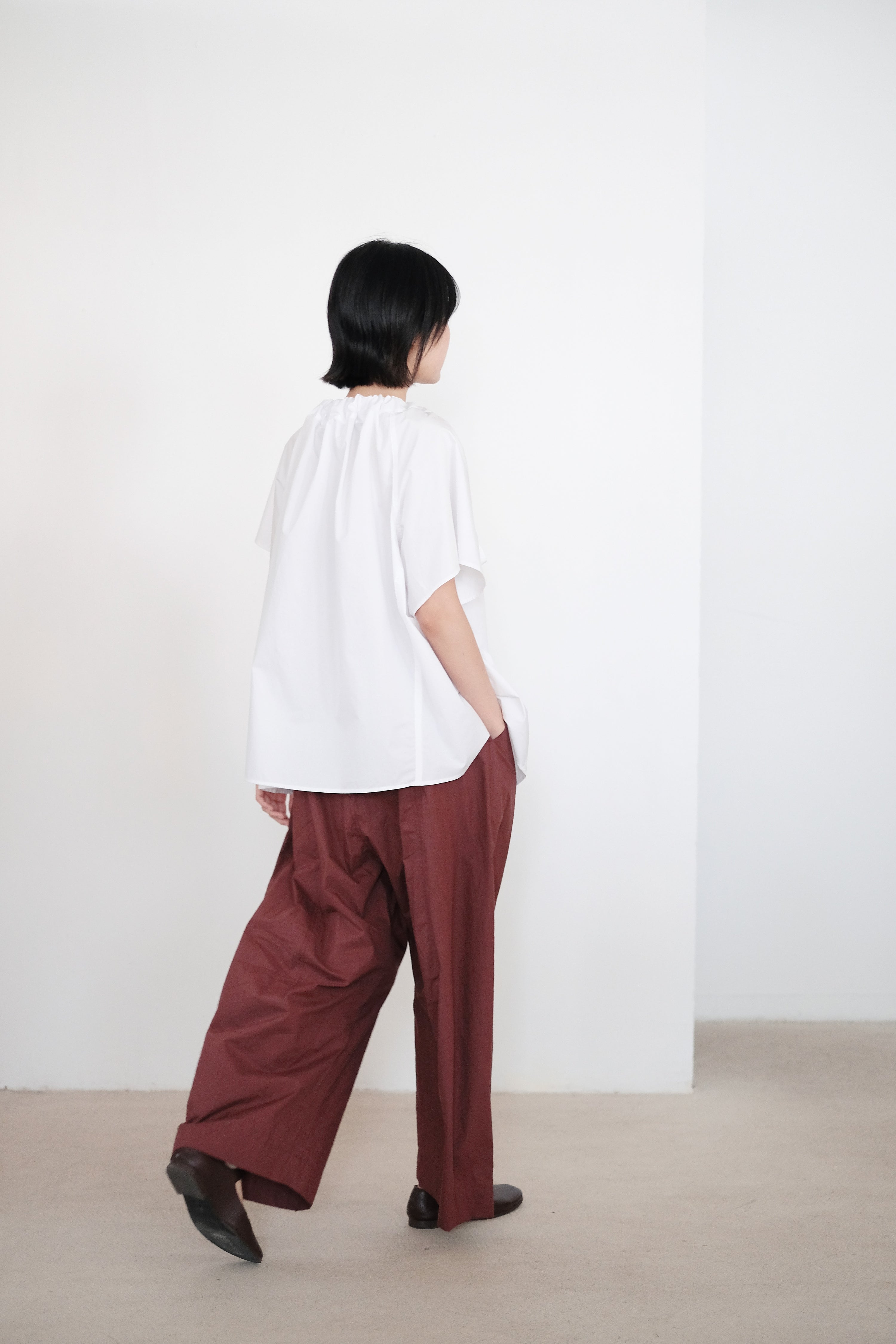 BLAKELY PANT (BURGUNDY)