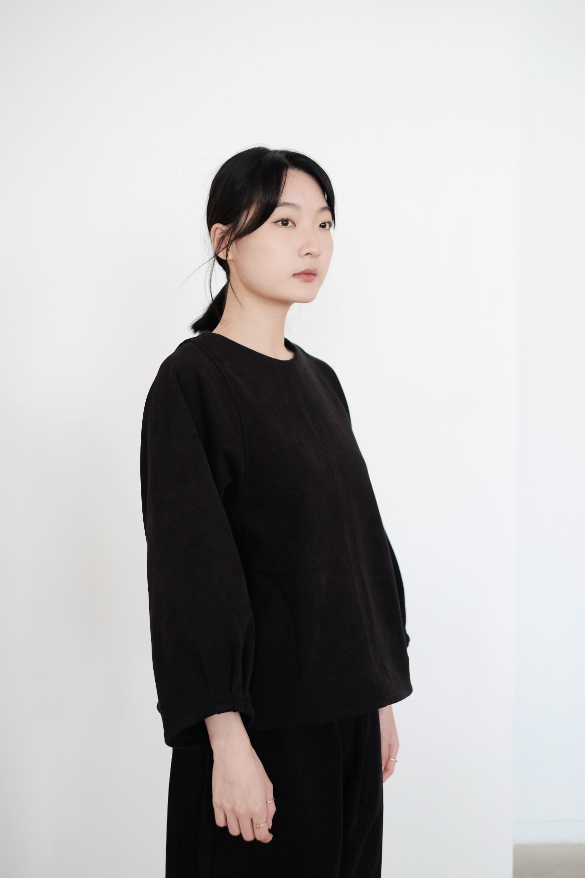 EICHI BLOUSE (BLACK)