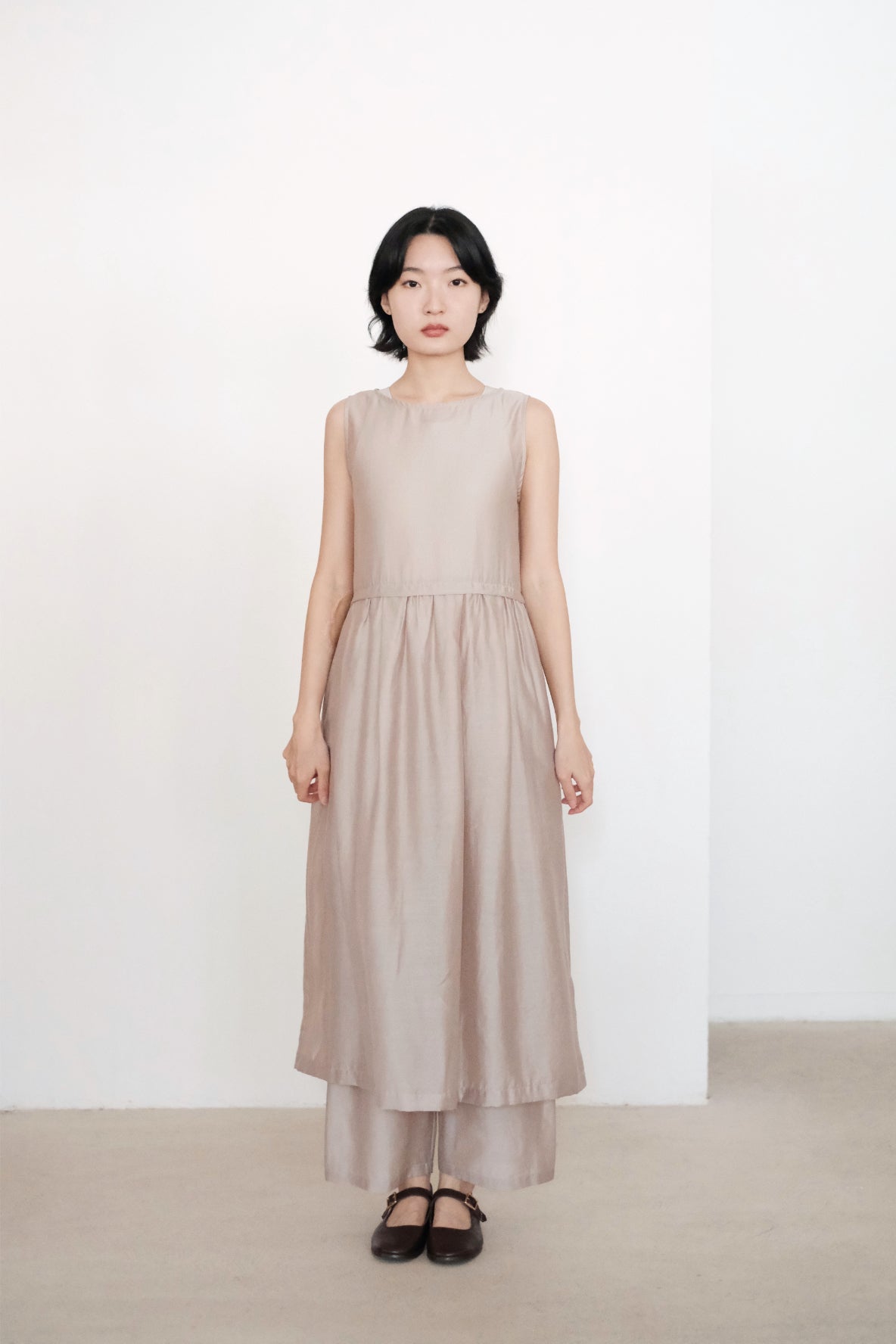 MILLET DRESS (KHAKI)