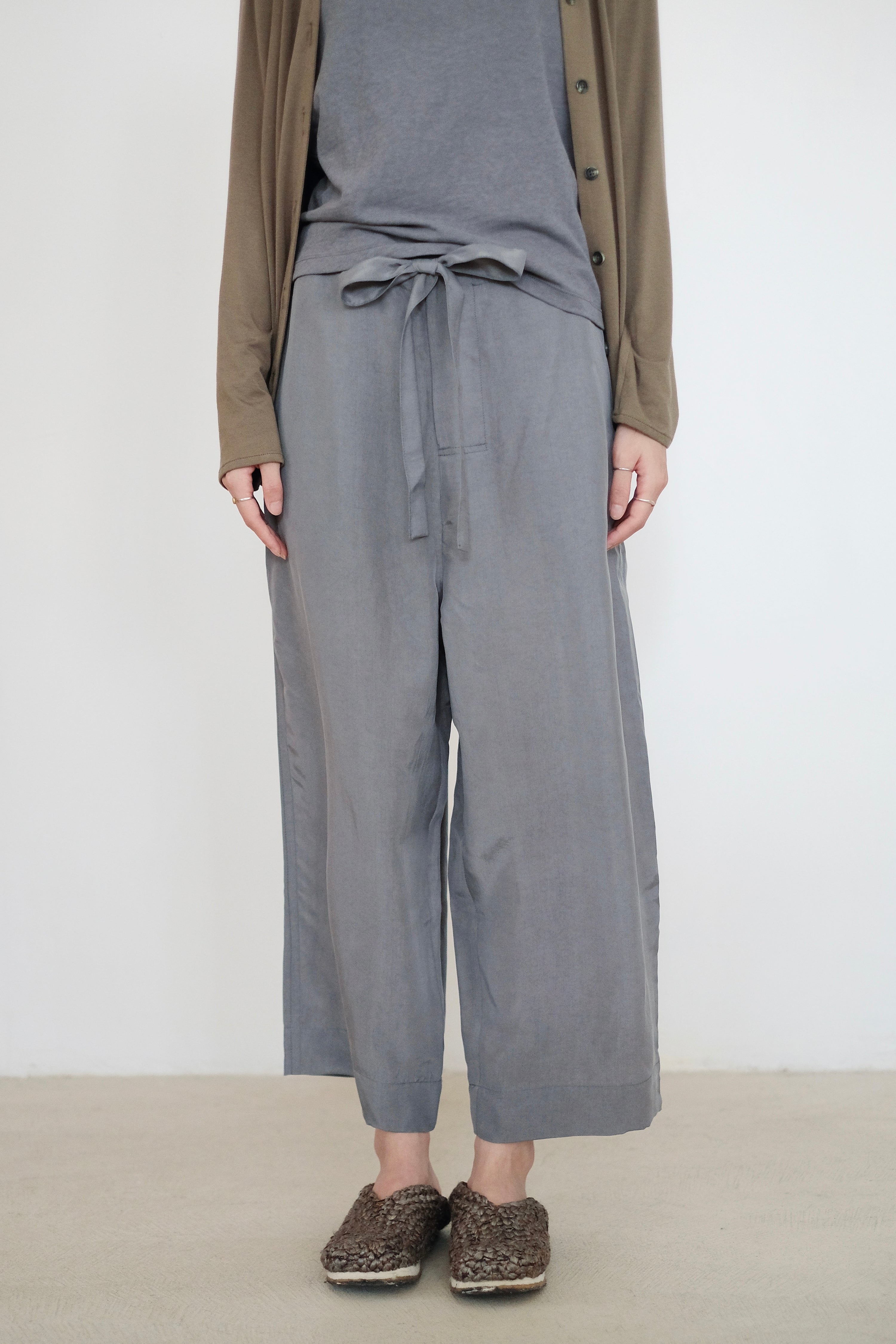 PARKER PANT (GREY) IN BEMBERG