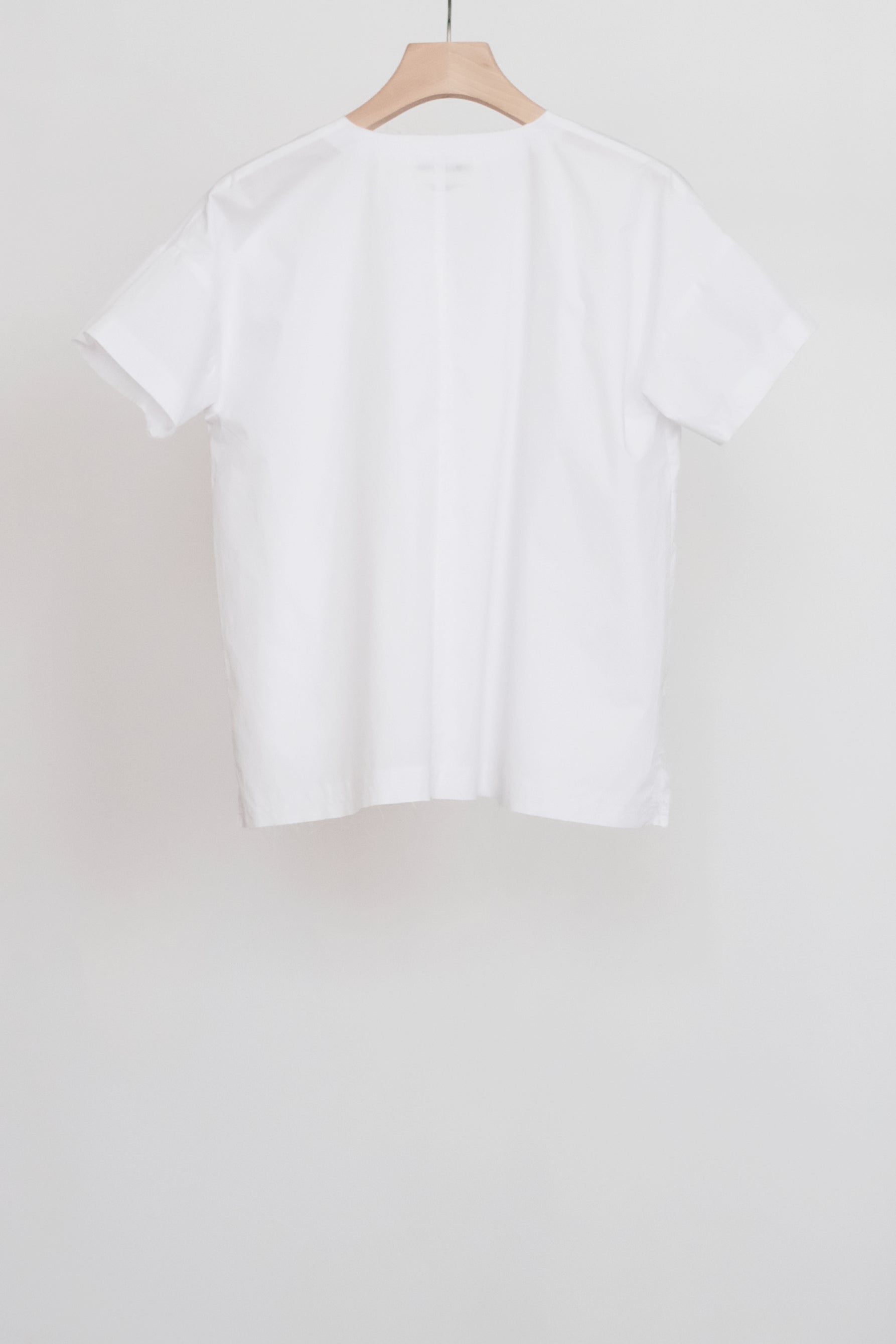 AMORAY SHIRT (WHITE) | 純白方形剪裁襯衫