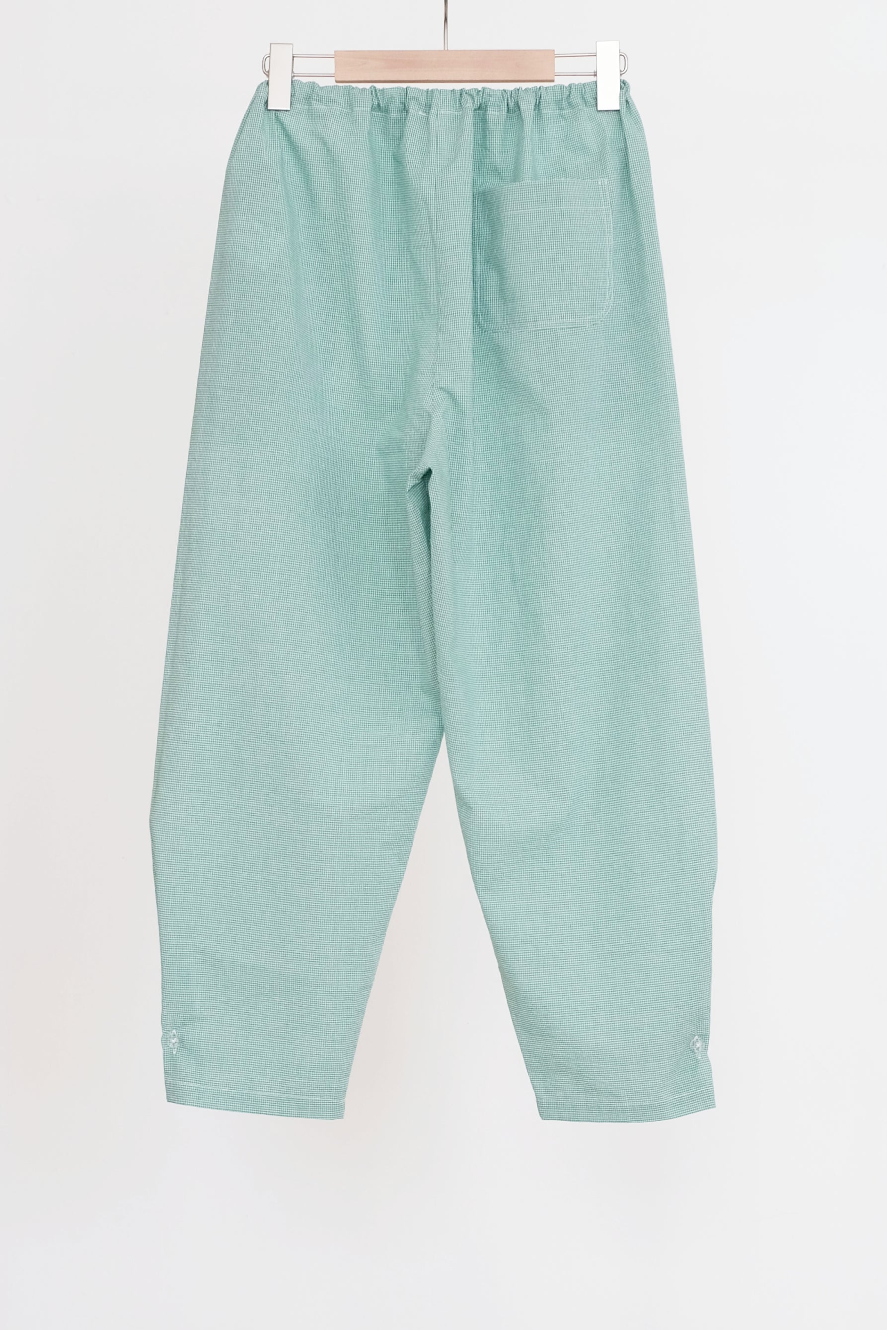 PENCIL PANTS (CHECKERED GREEN)