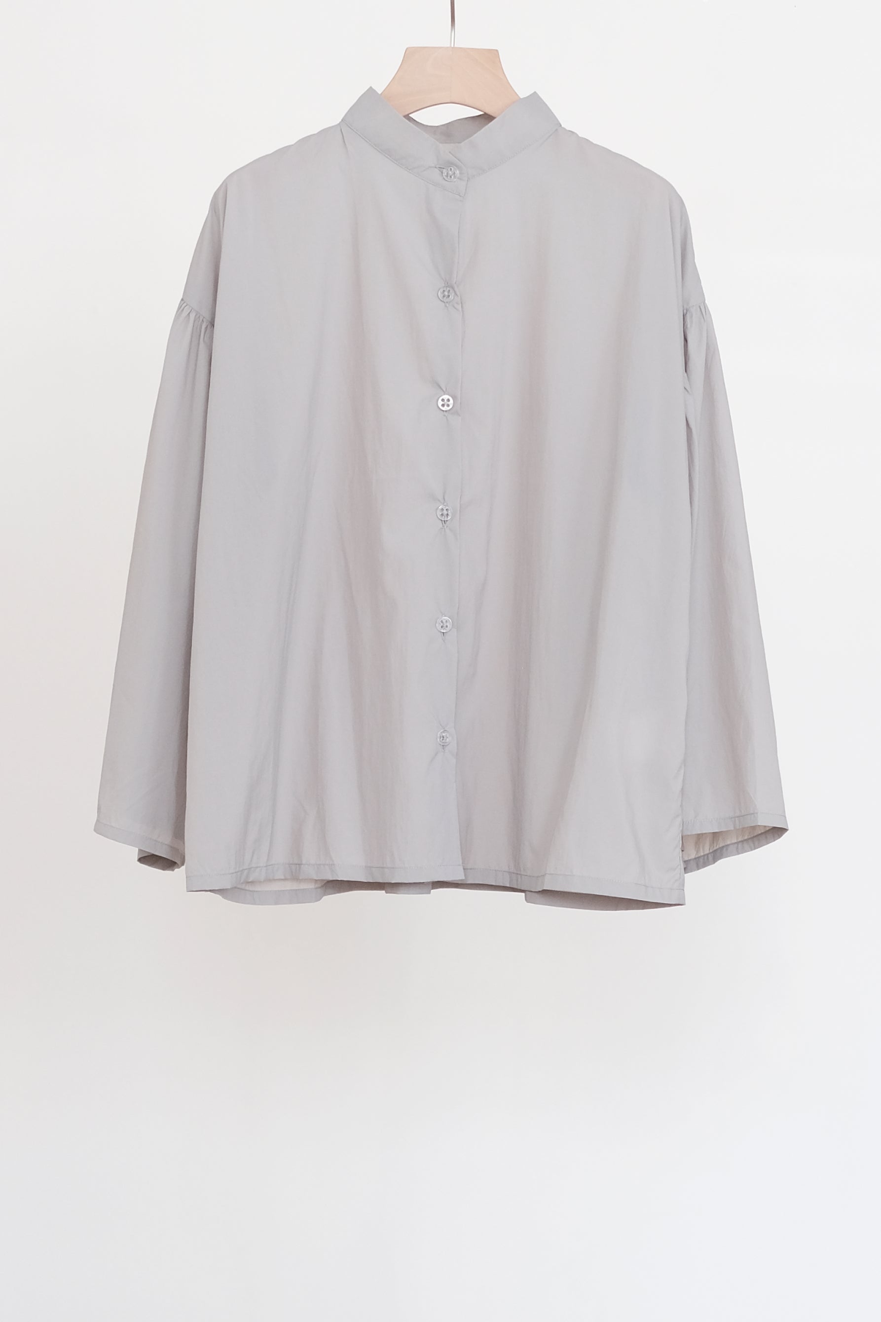 YASMIN BLOUSE (GREY|ECO)