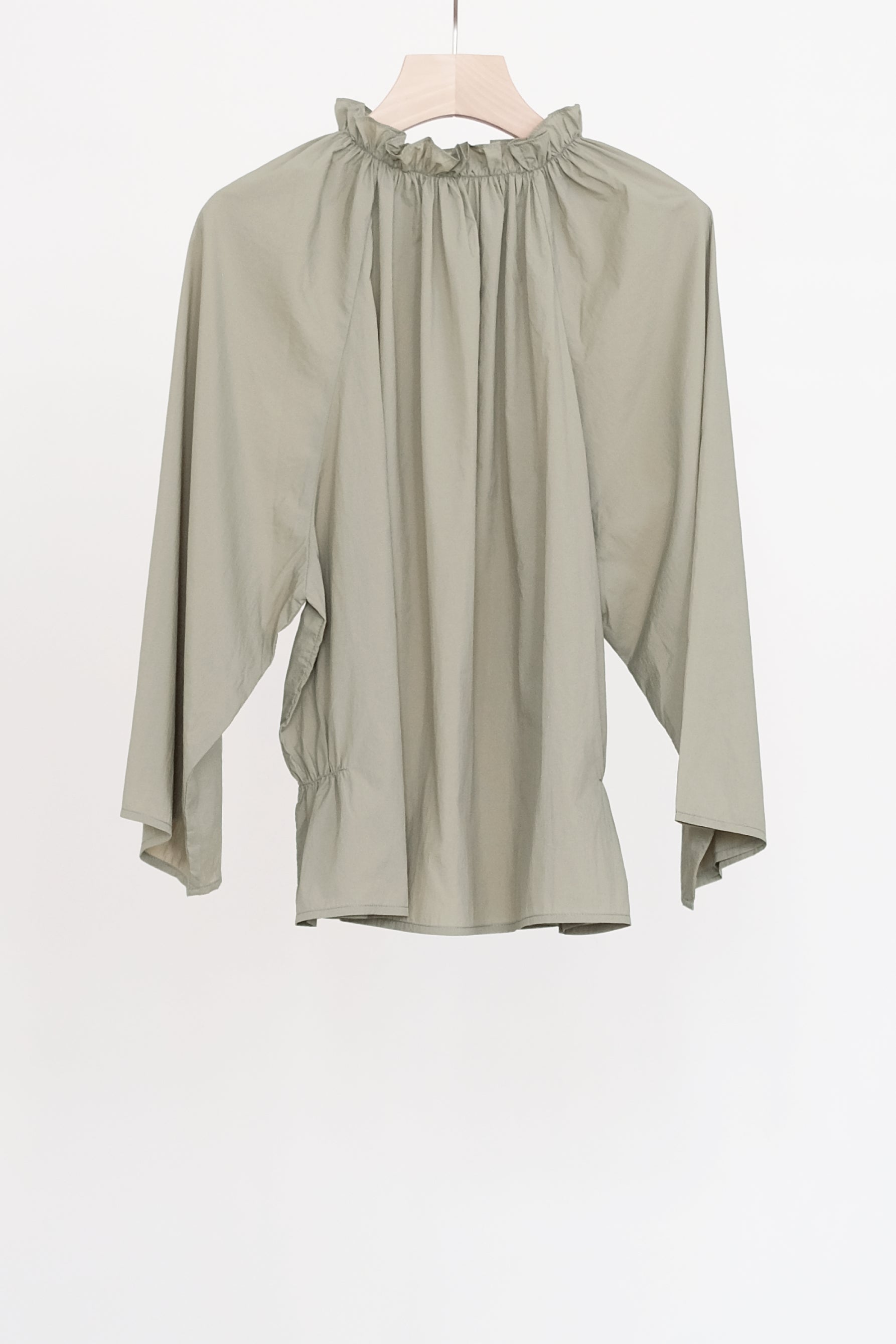 EFFIE BLOUSE (LIGHT OLIVE)