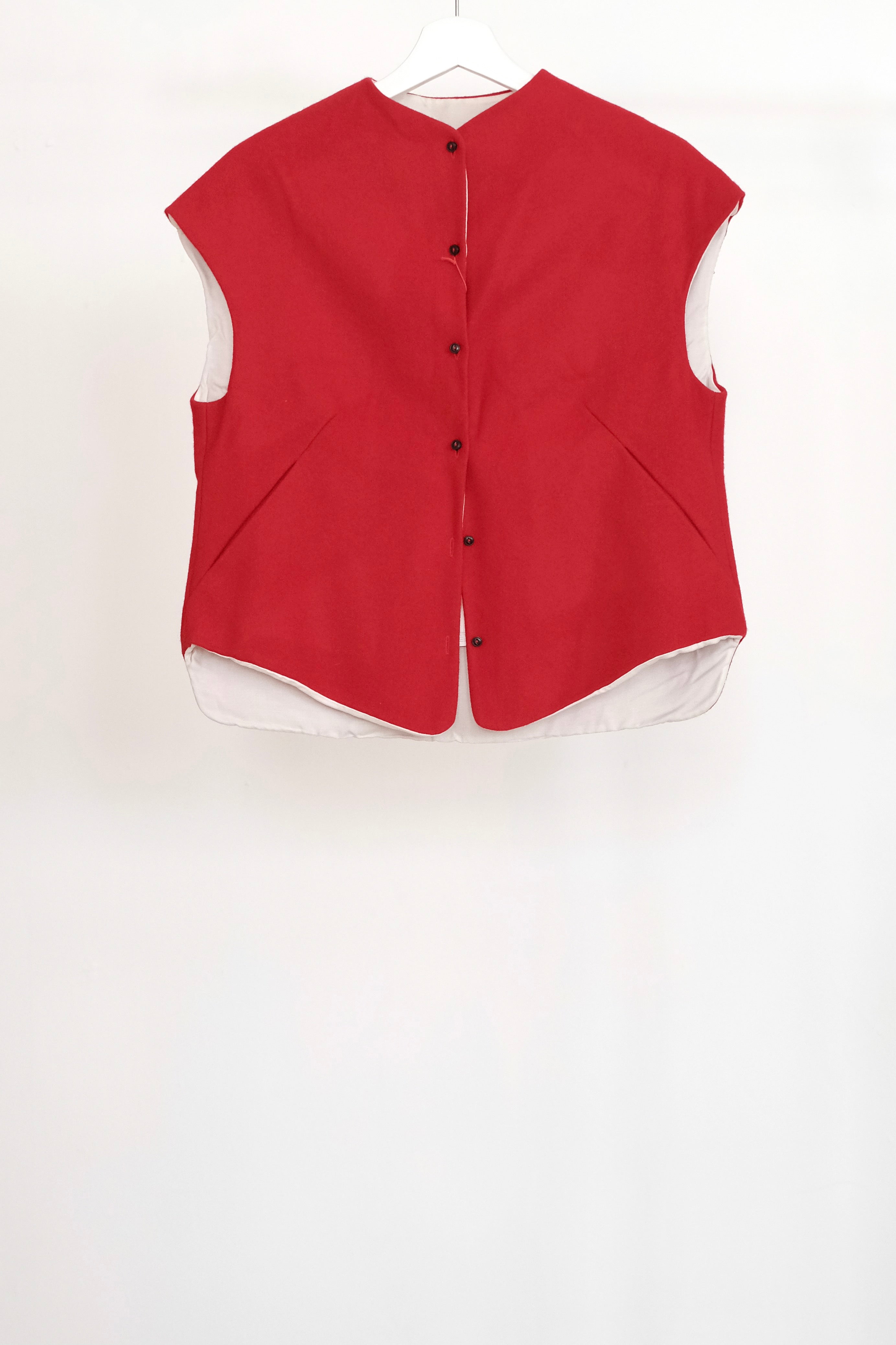 #434 PENELOPE VEST (RED)