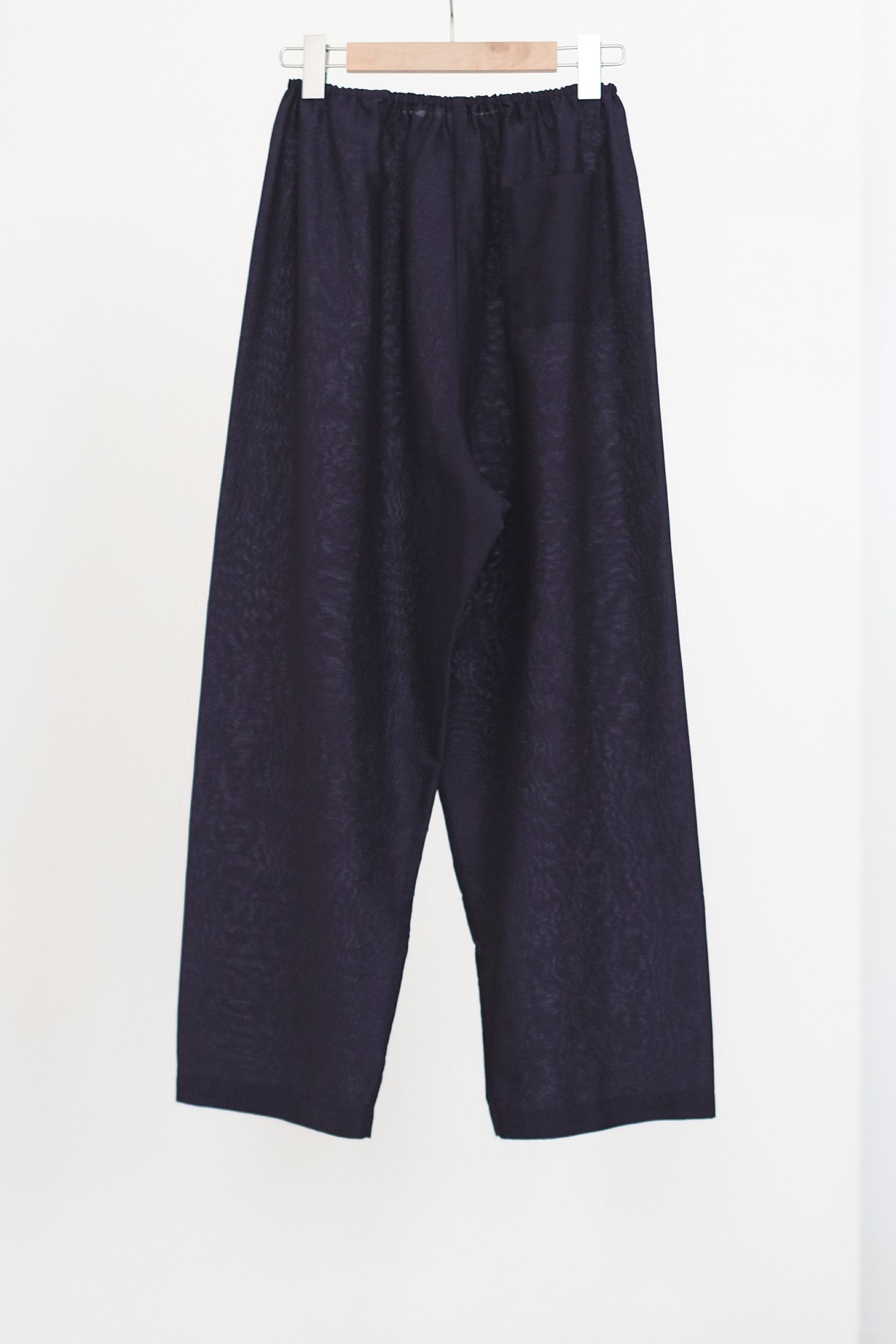 PHEDORA PANTS (NAVY) | 深寶藍色極簡長褲