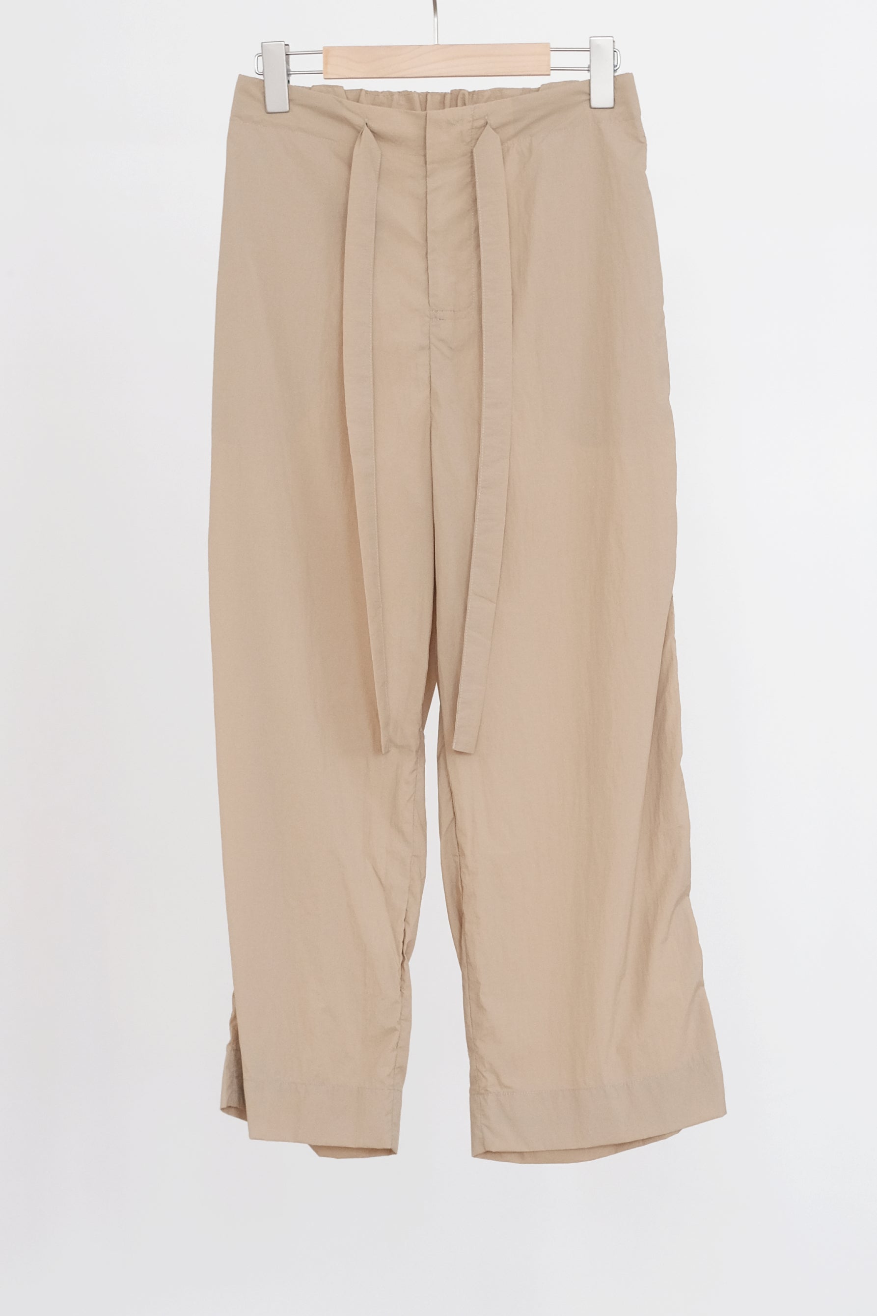 PARKER PANTS (CAMEL) | 杏色綁帶七分長褲