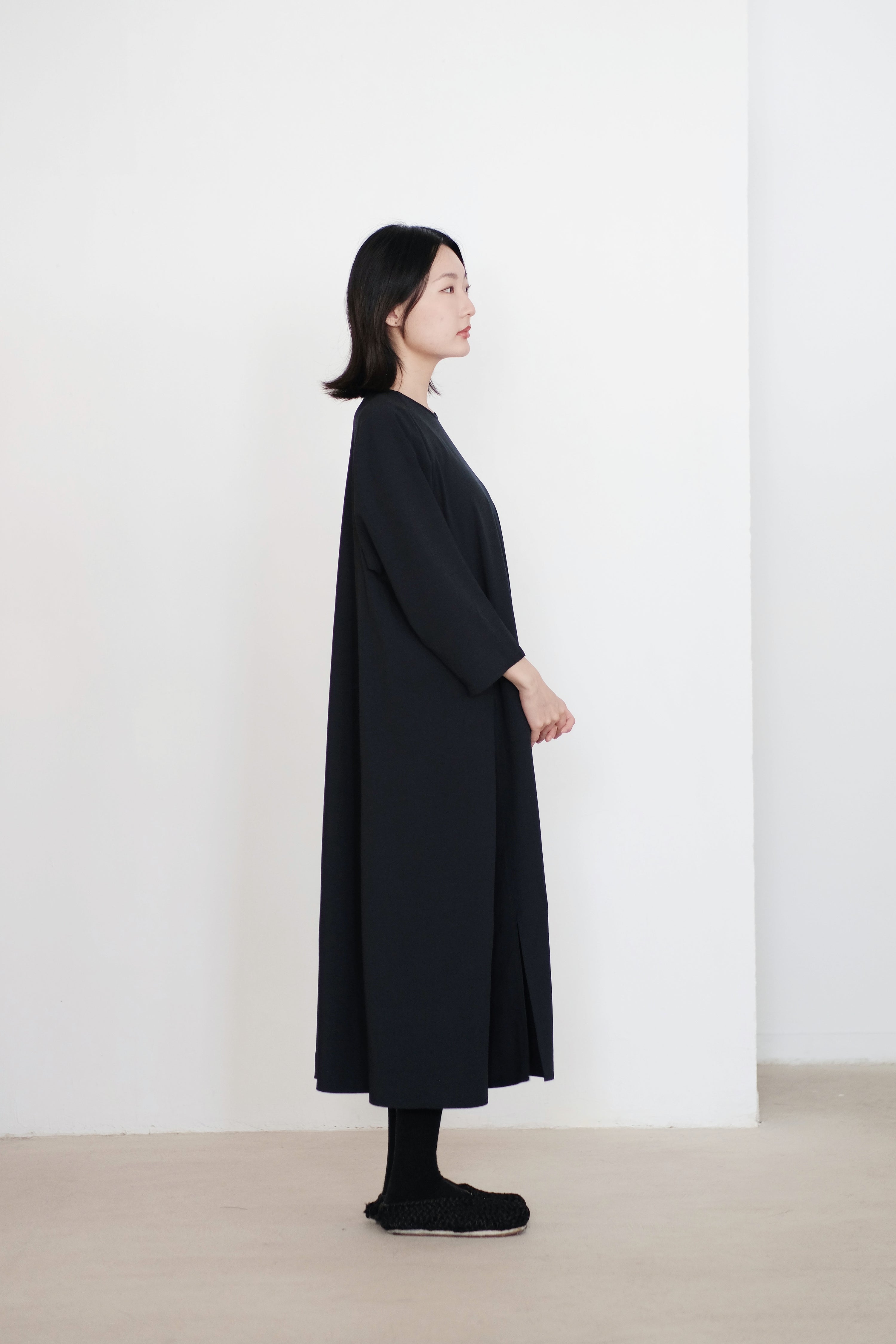 KOU DRESS (NAVY)