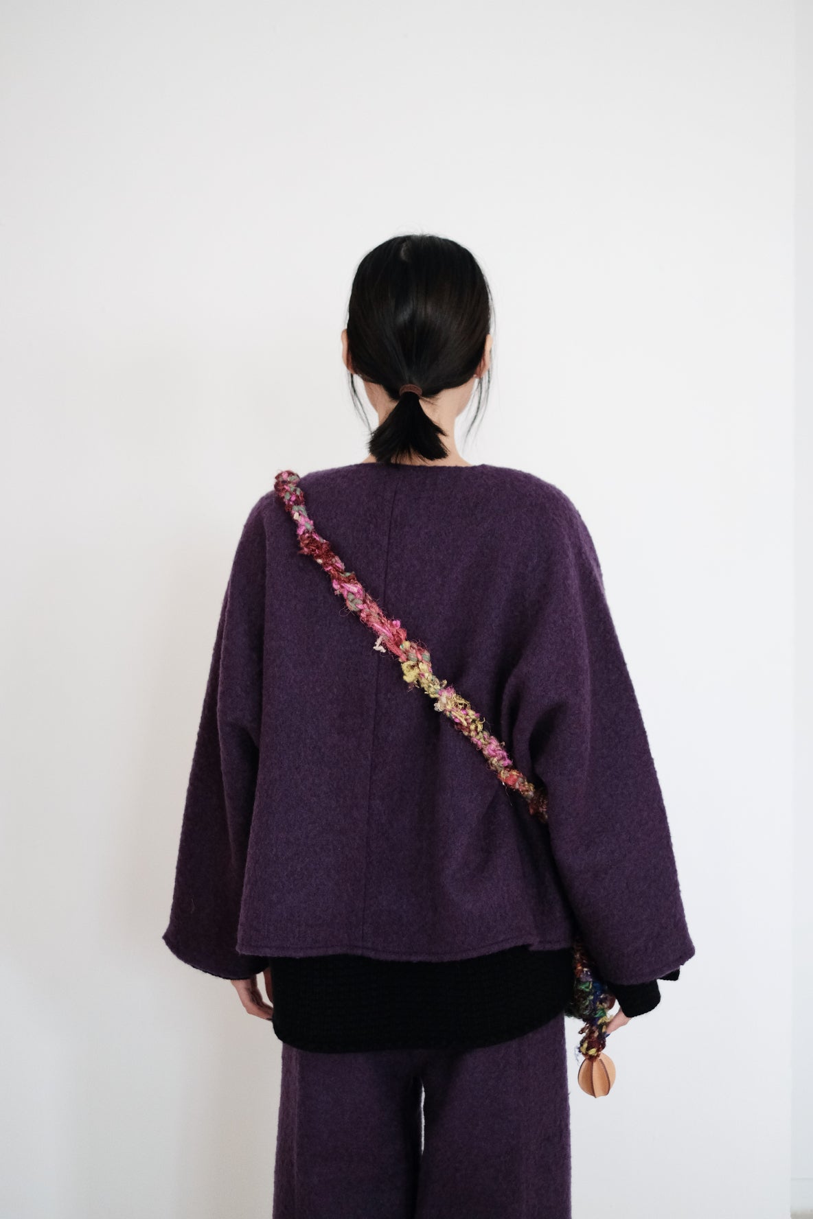 PEEK-A-BOO JACKET (PURPLE)