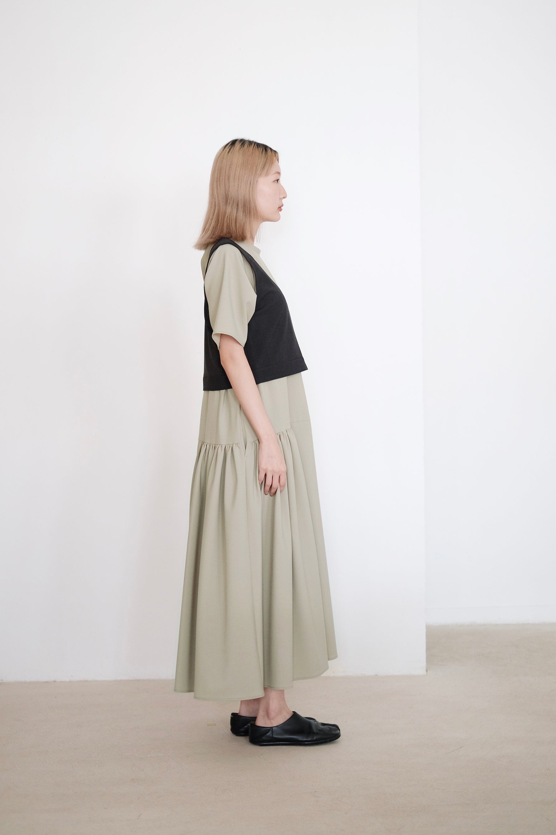 NATSUMI DRESS (MATCHA)