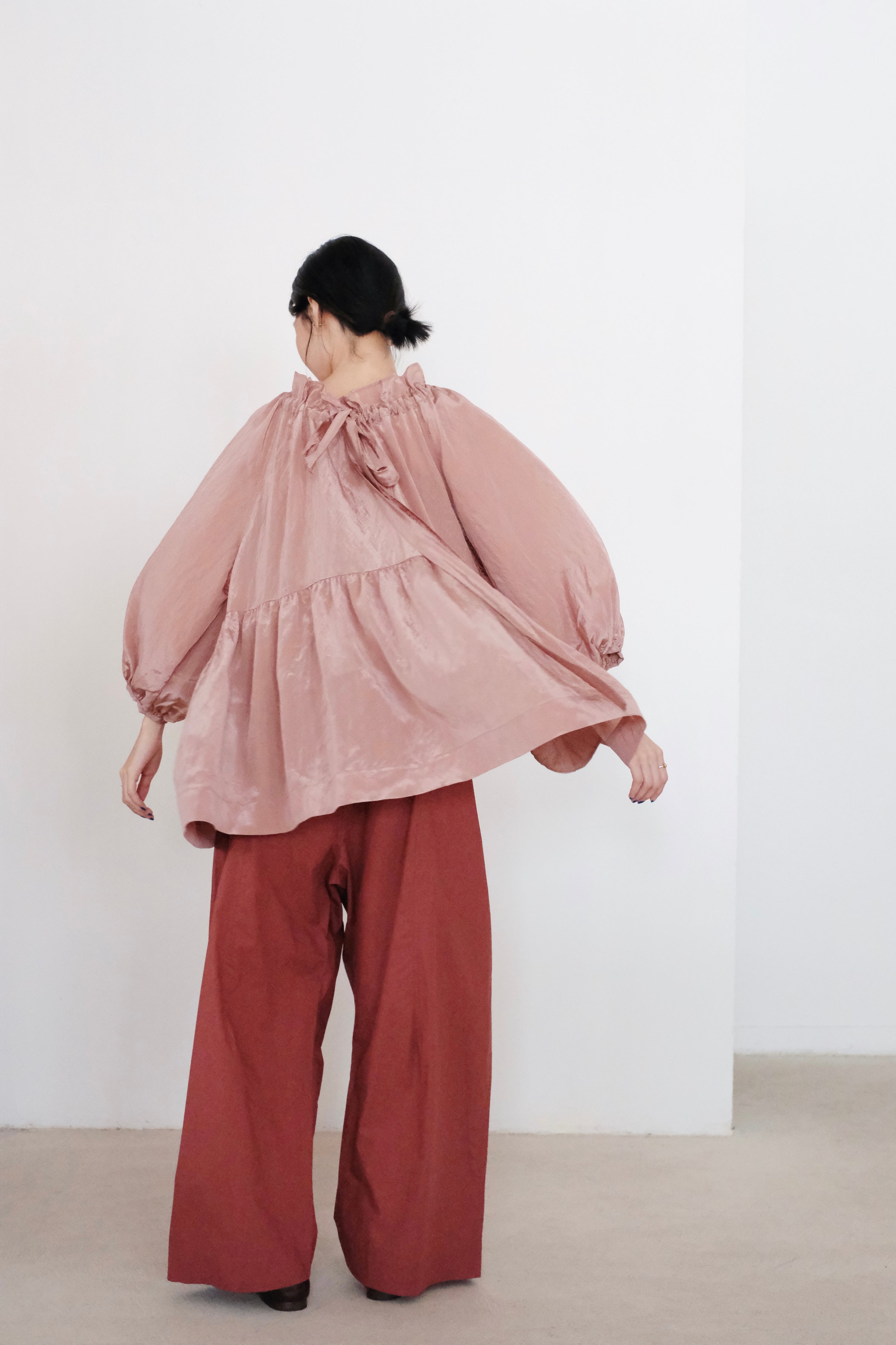 MARA BLOUSE (DIRTY PINK) PRE-ORDER