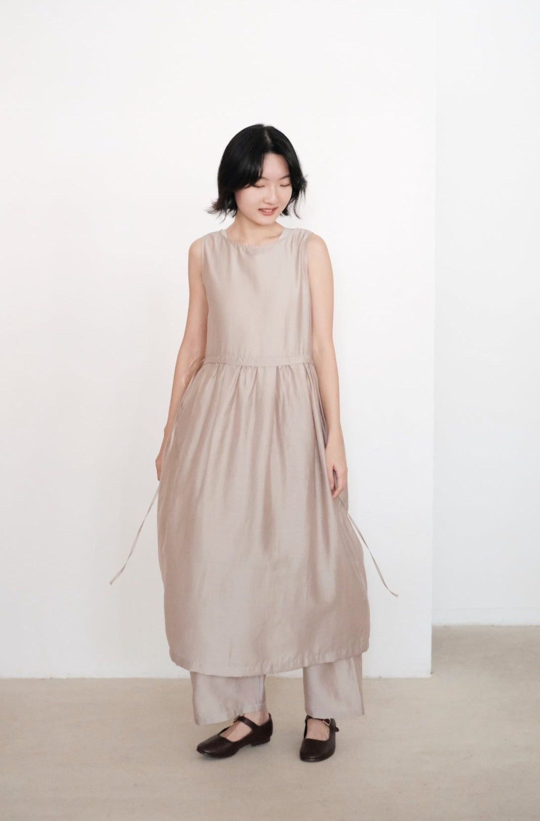 MILLET DRESS (KHAKI)