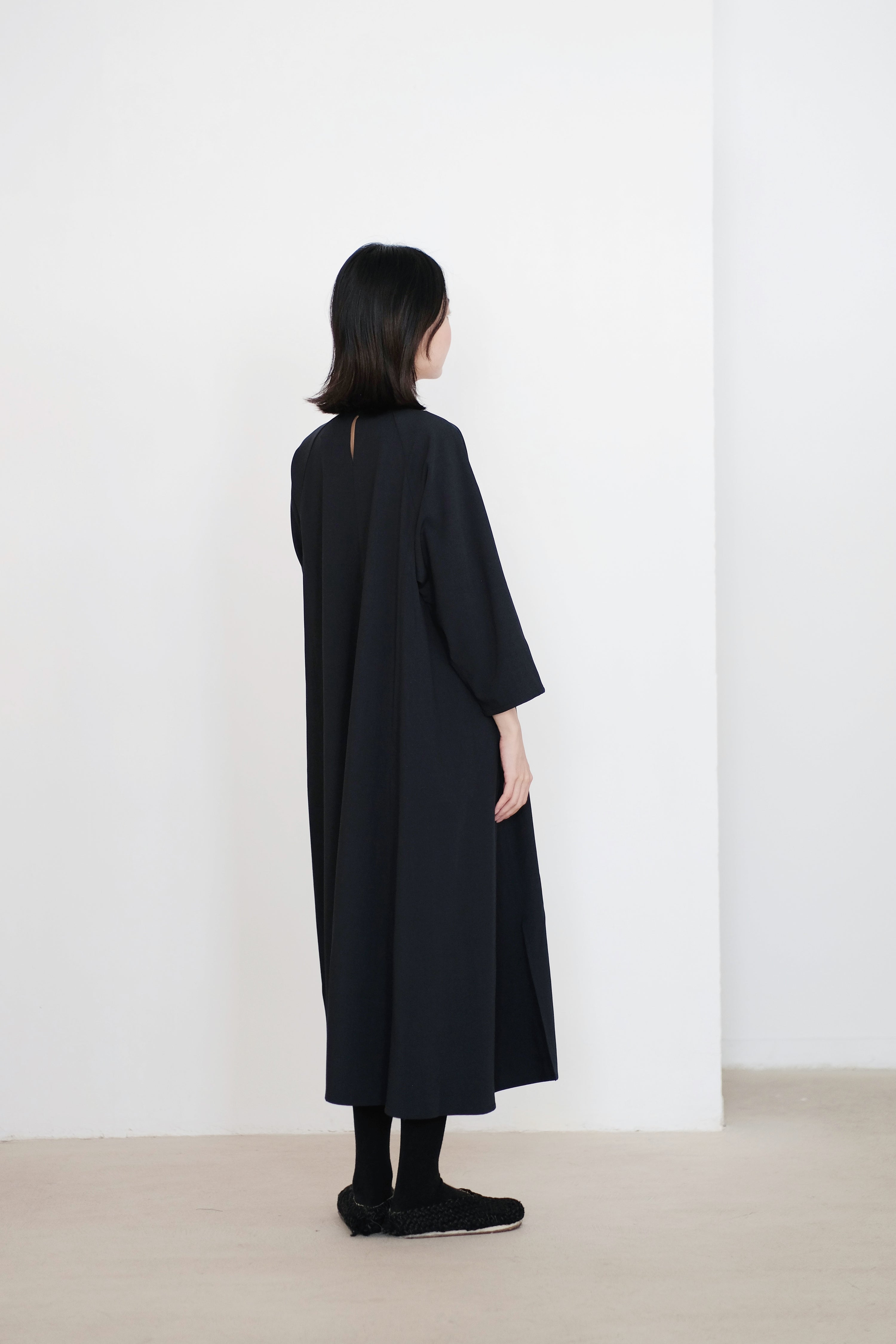 KOU DRESS (NAVY)