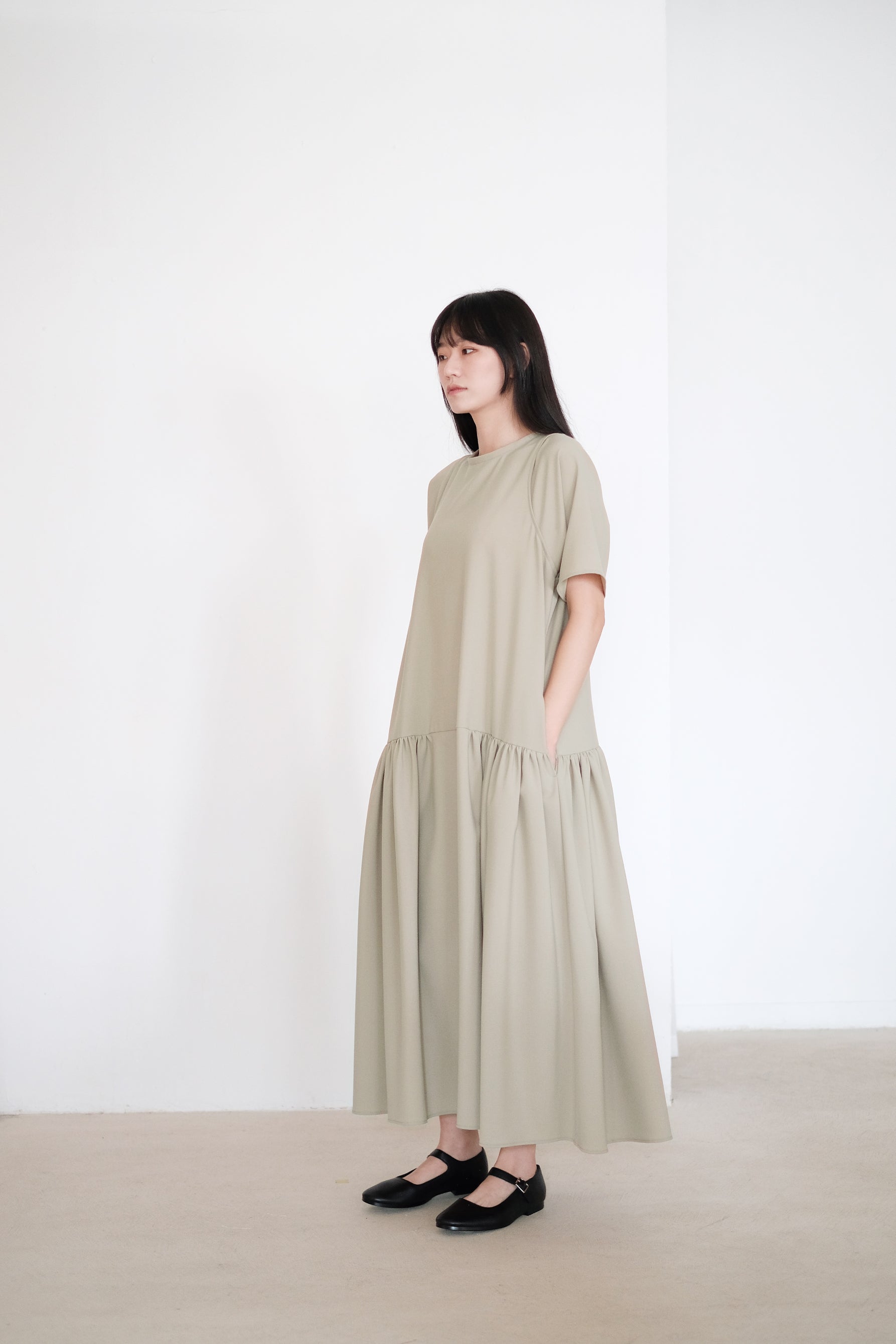 NATSUMI DRESS (MATCHA)