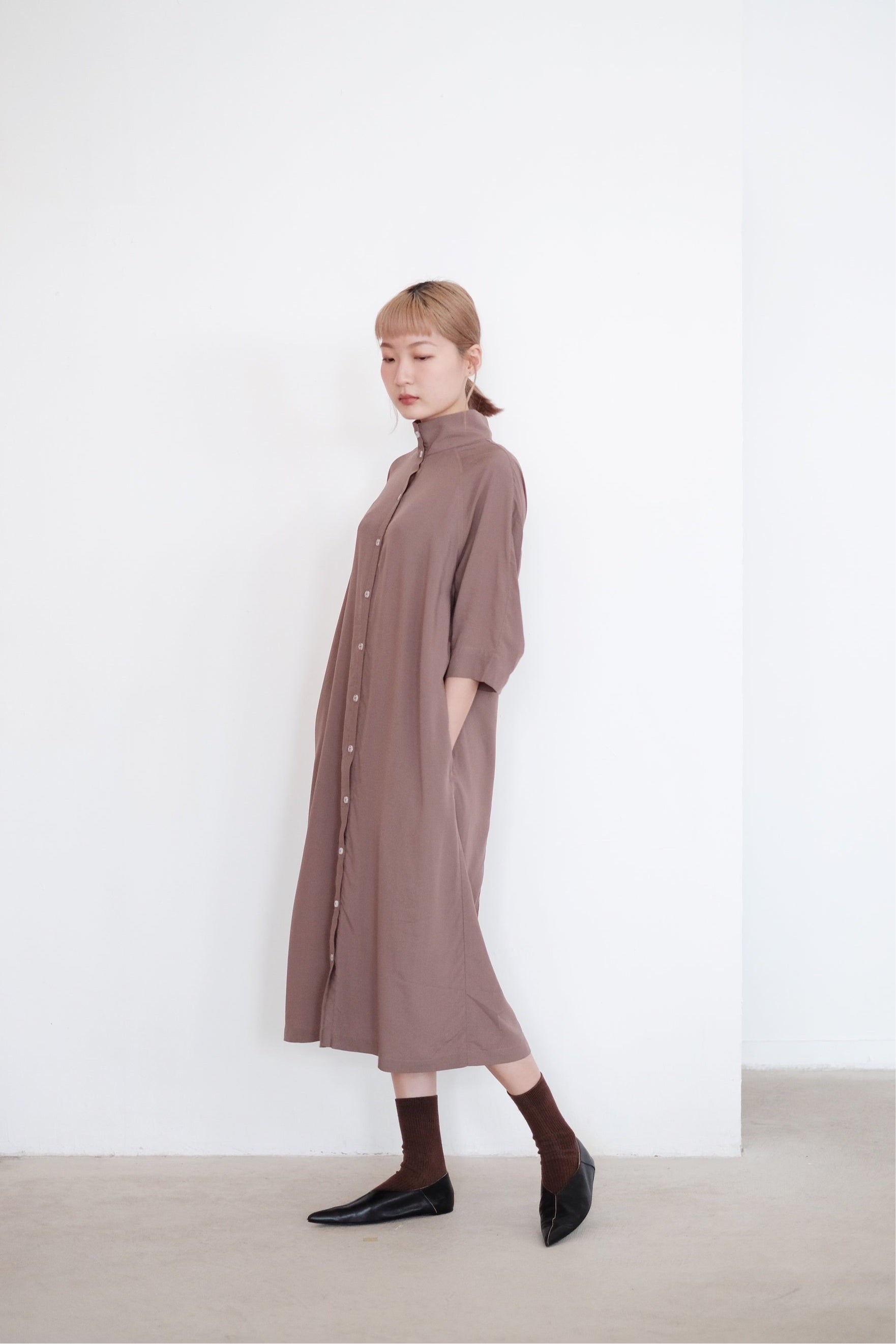 MATILDA DRESS (KHAKI)