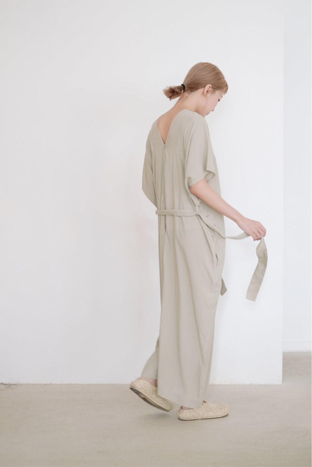 RUTH JUMPSUIT (MATCHA)