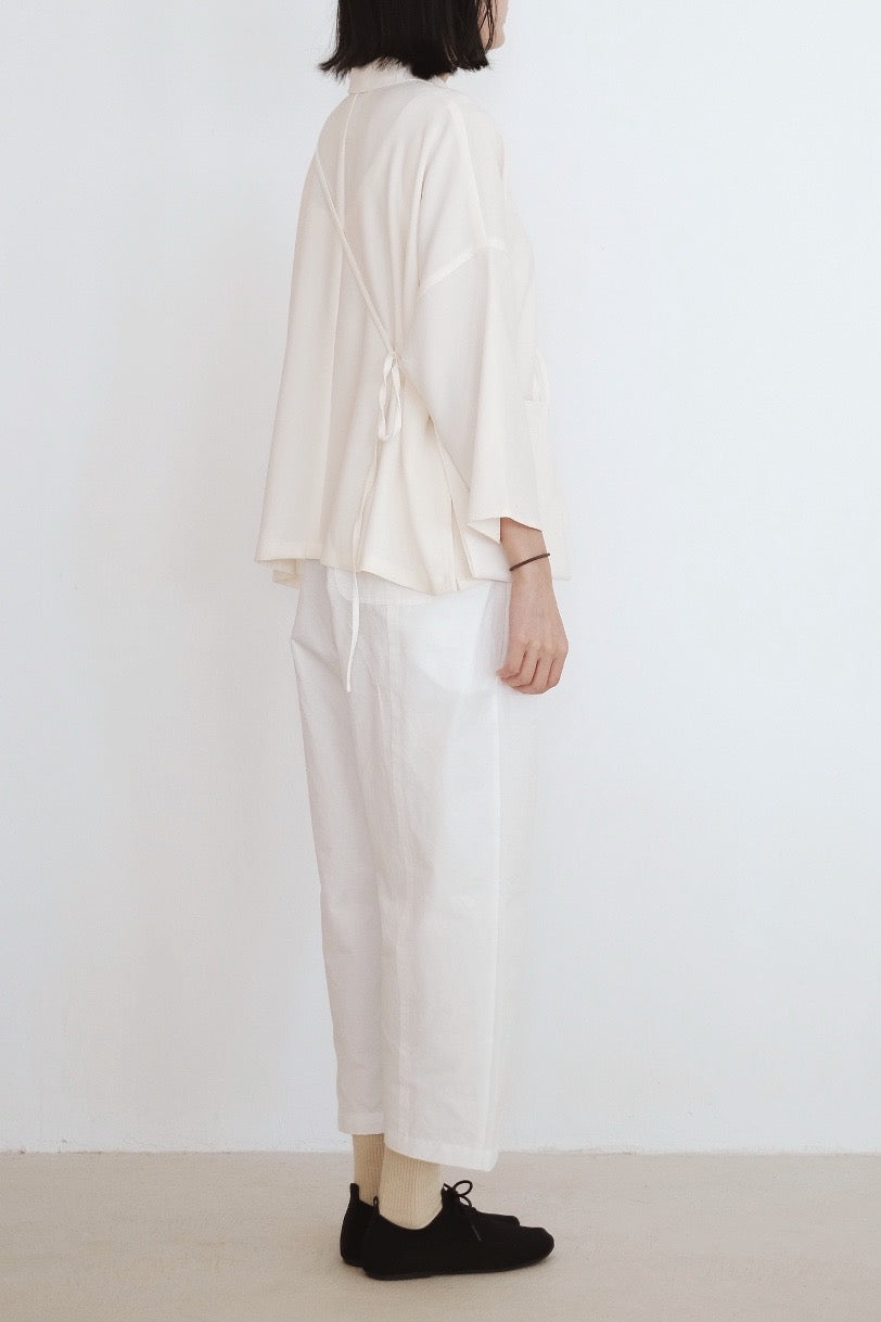 THE GIVERNY Set / TROUSERS (WHITE)