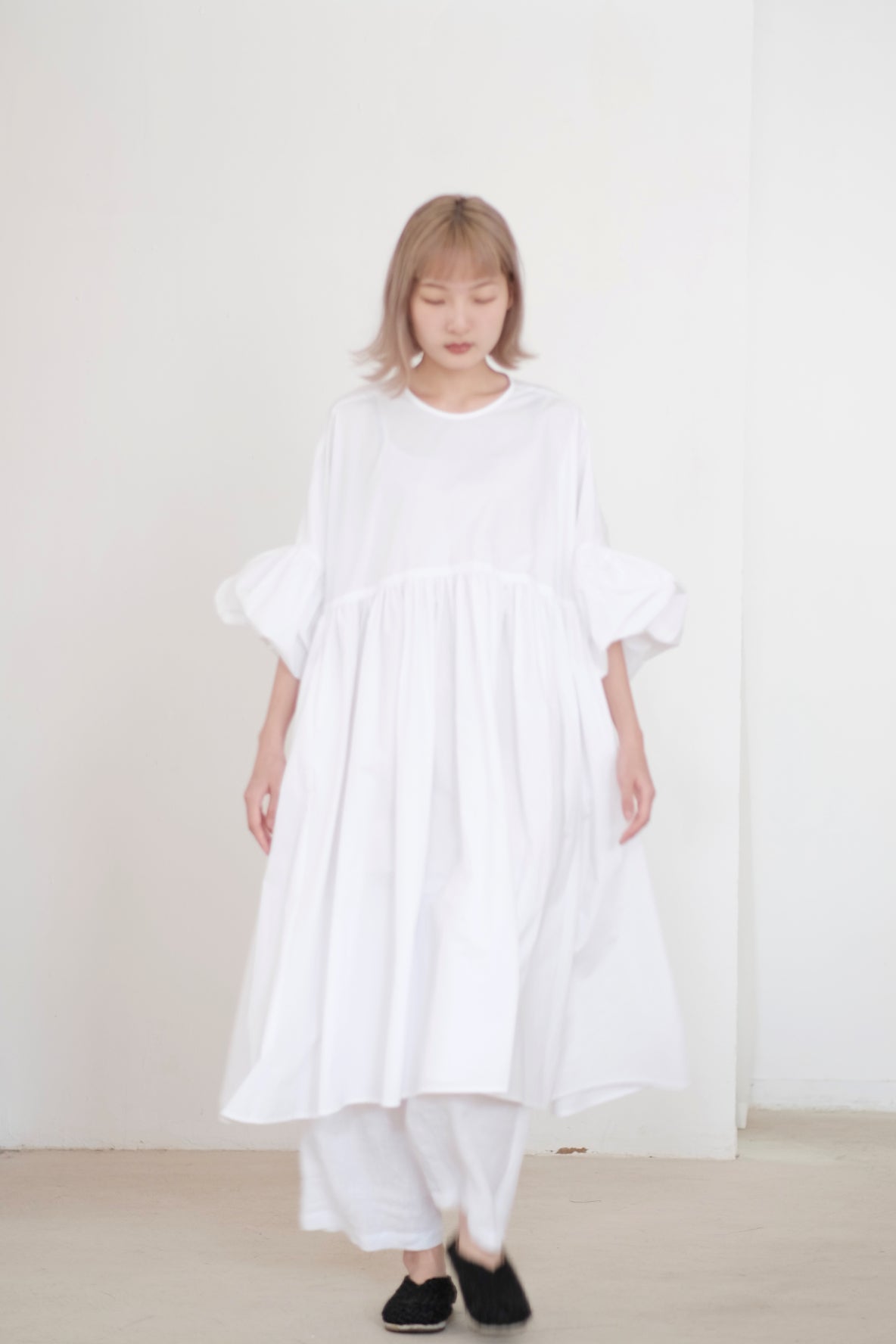 NORA DRESS (WHITE)