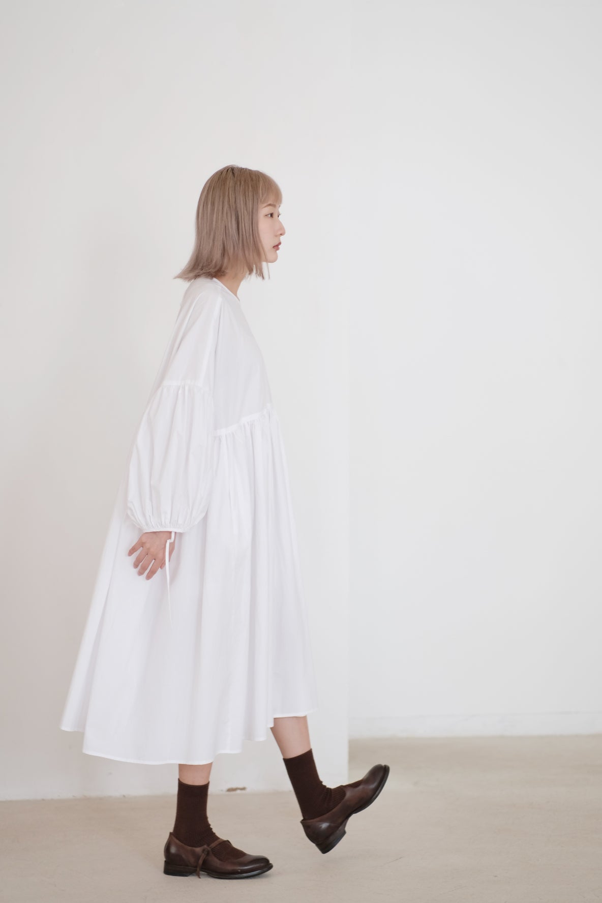 NORA DRESS (WHITE)