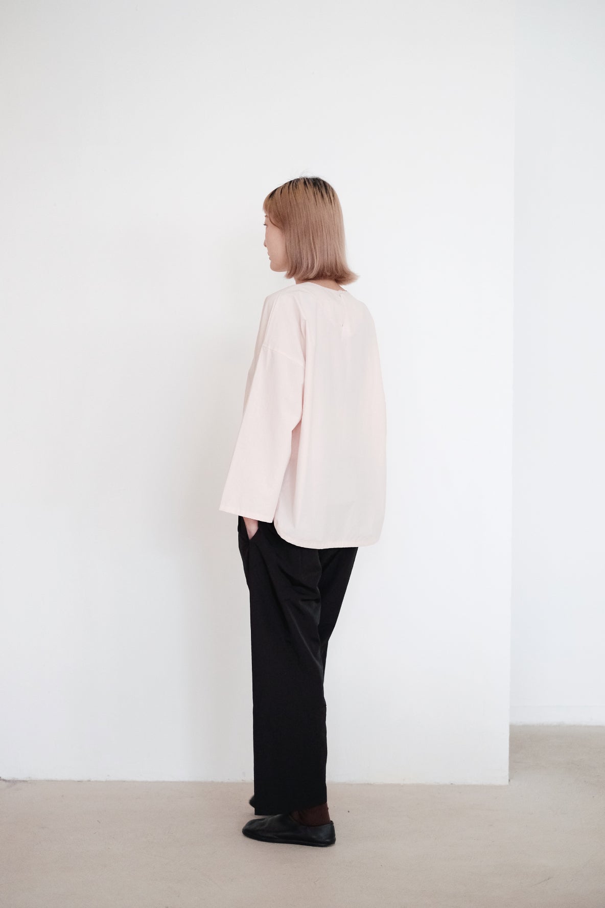 ELLIOTT BLOUSE (PEACH)