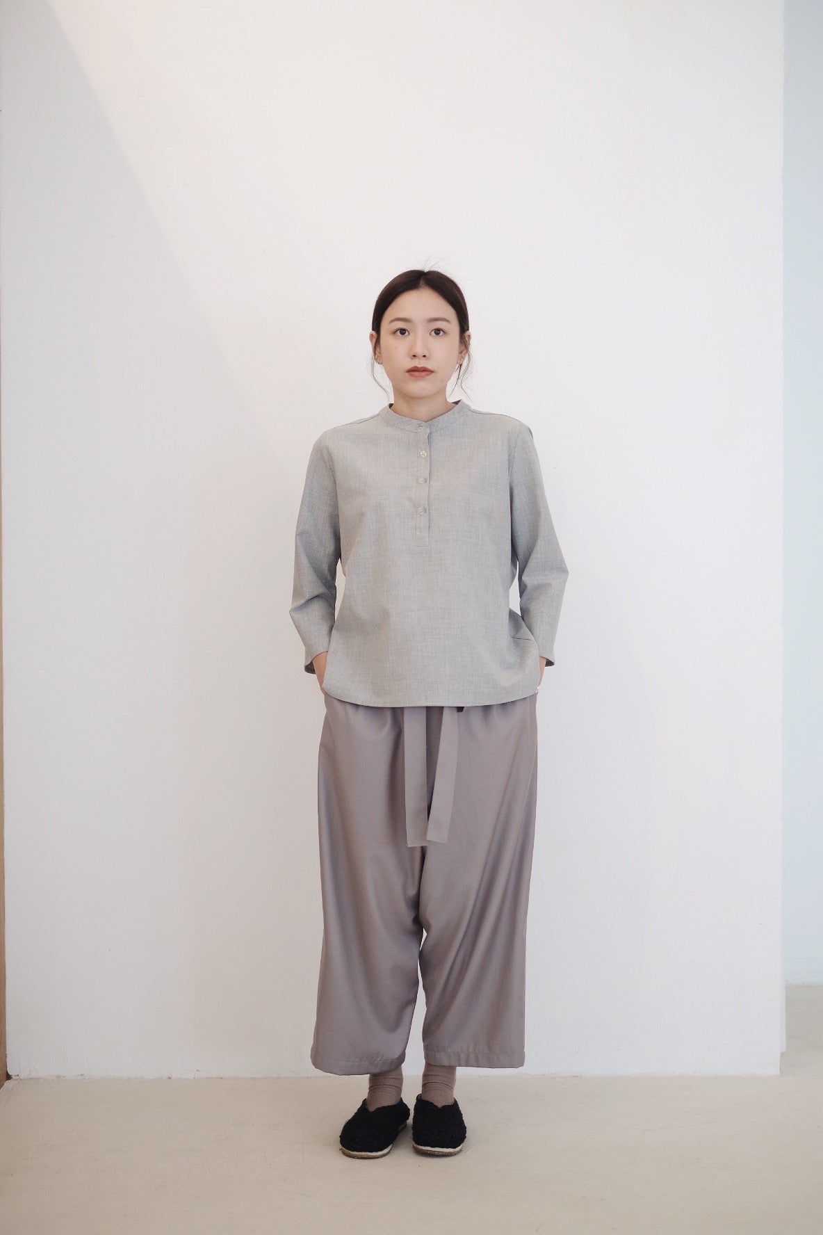 KOKI BLOUSE (GREY)