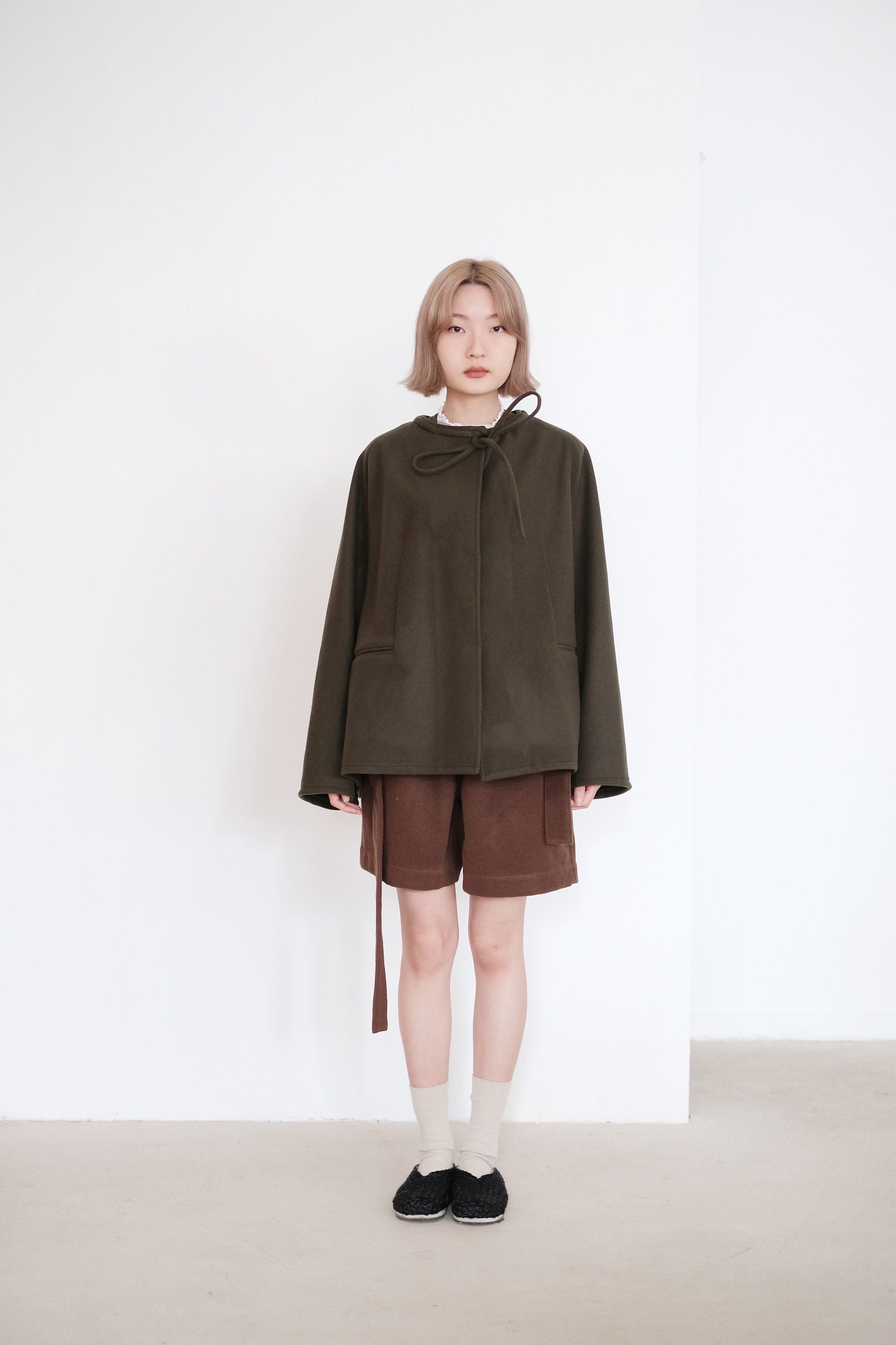 RUDOLPH DUFFLE COAT (OLIVE)