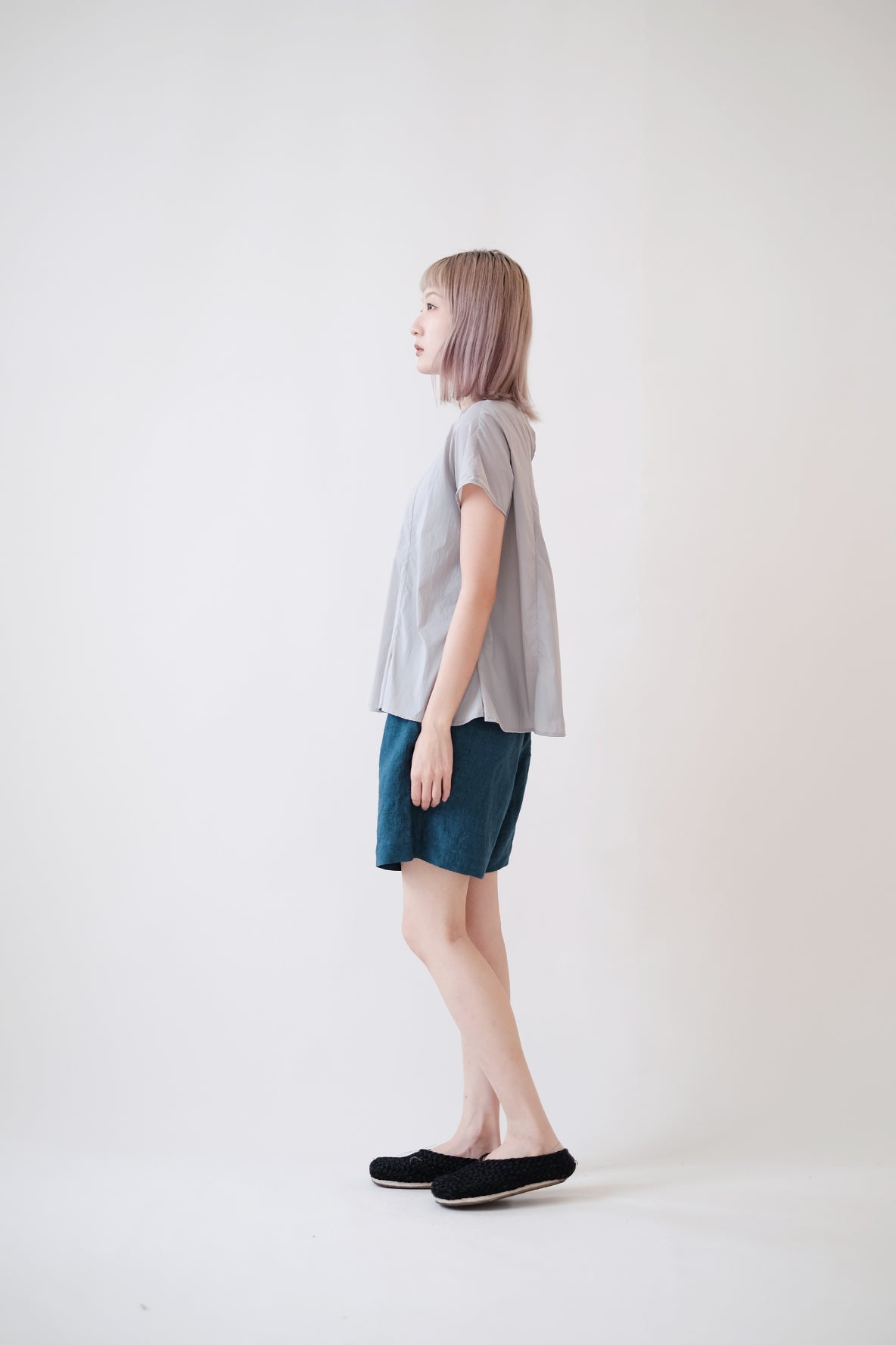 RORY BLOUSE (GREY)