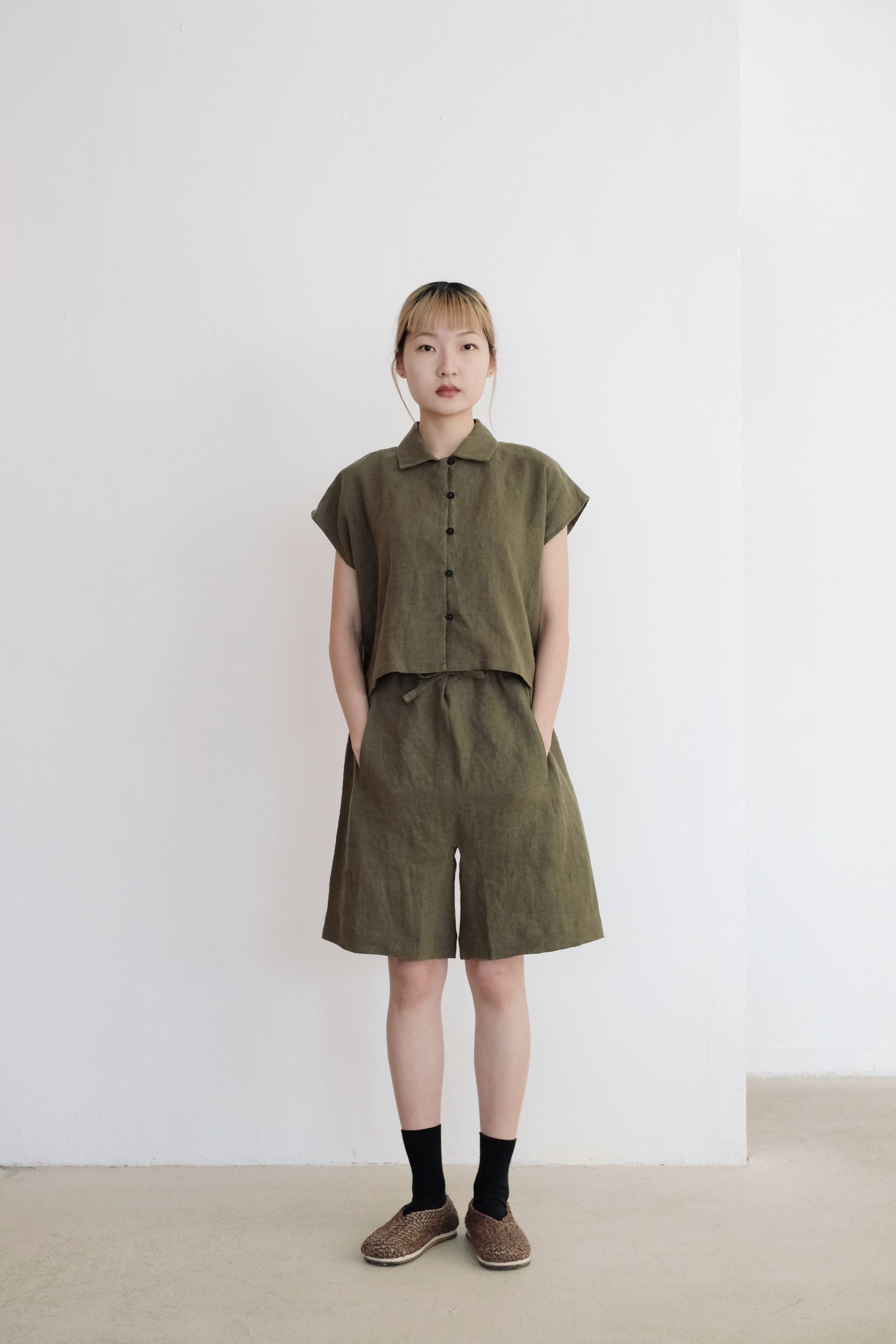 JUNIPER SHORTS (OLIVE)