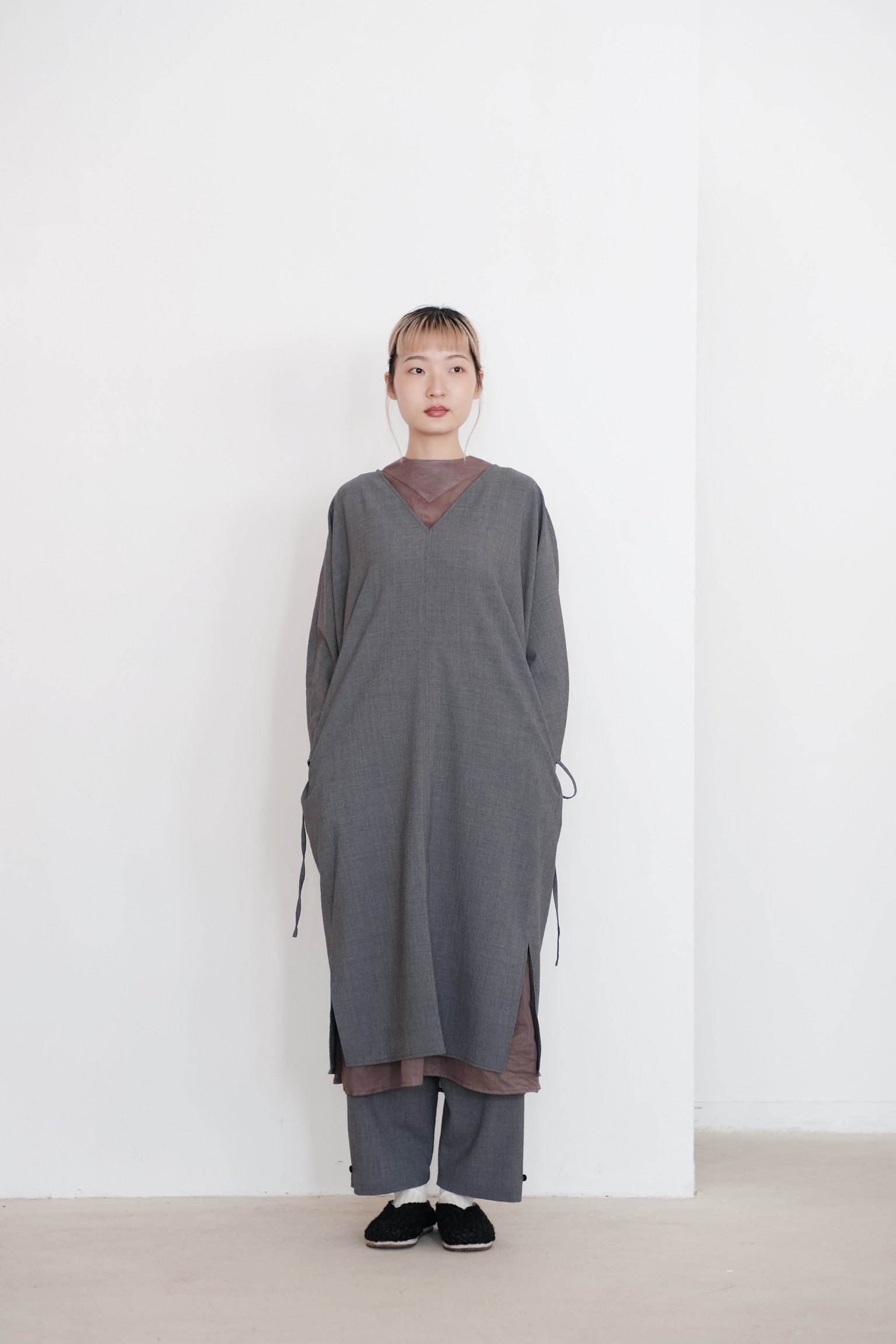 JYUN’s KIMONO DRESS (GREY)