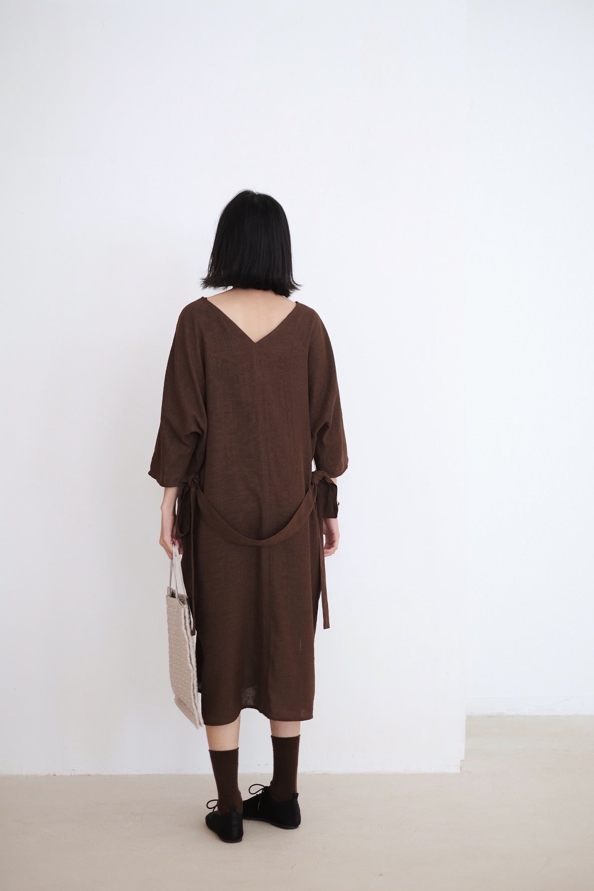 JYUN’s KIMONO DRESS IN DOUBLE GAUZE(PRE ORDER)