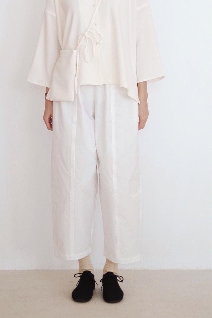 THE GIVERNY Set / TROUSERS (WHITE)