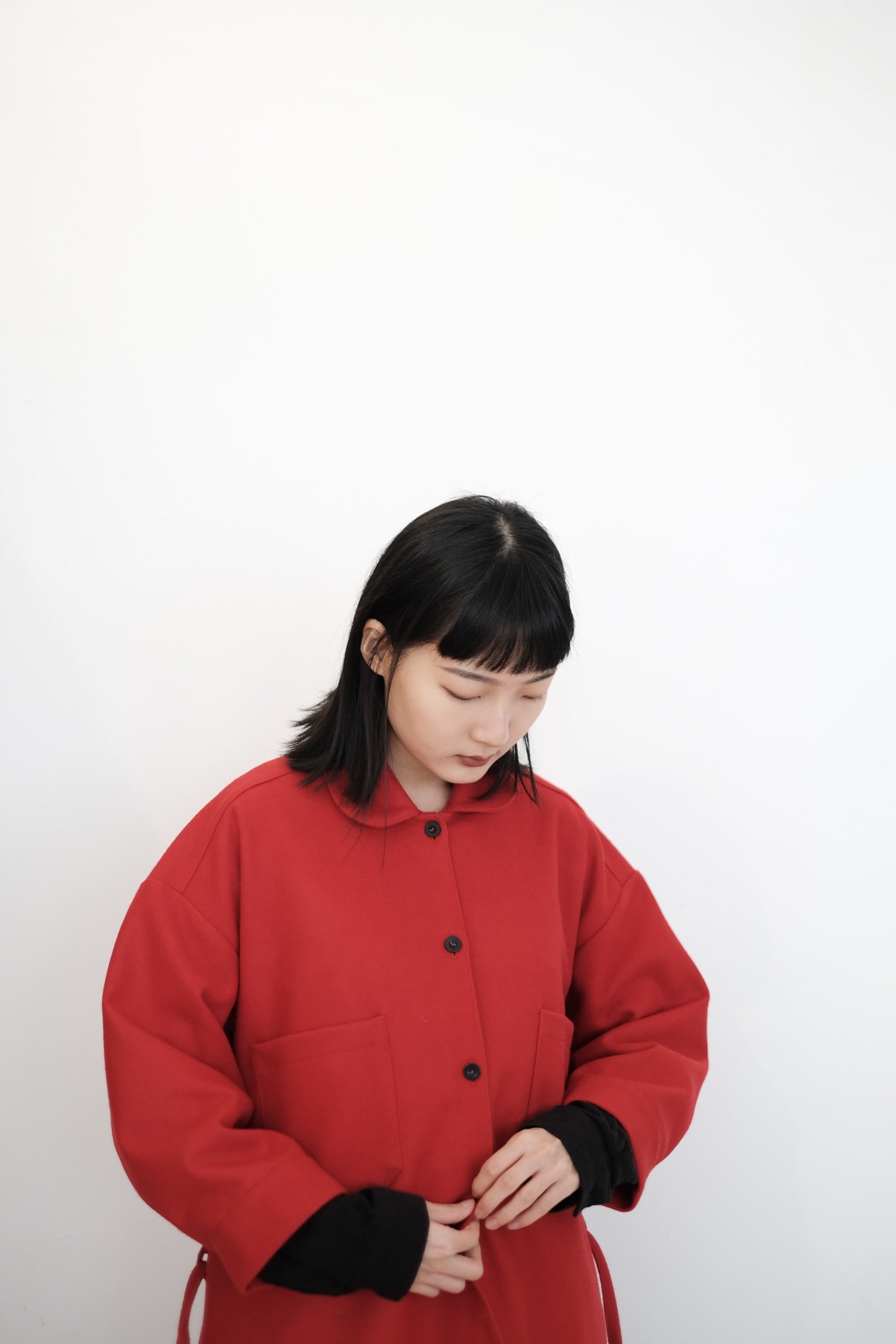 MELLOW OVERSIZED BLOUSE (RED)