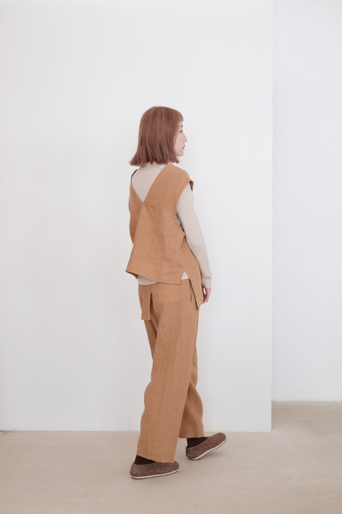 CHO VEST (CAMEL)