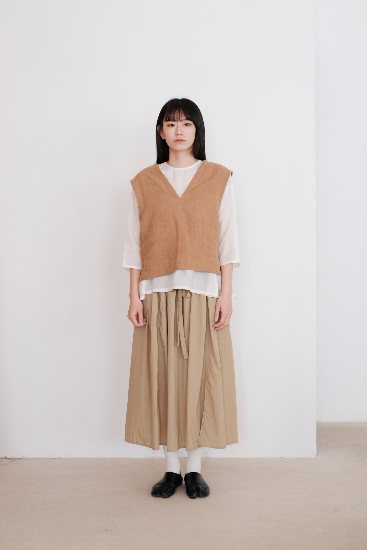 CHO VEST (CAMEL)