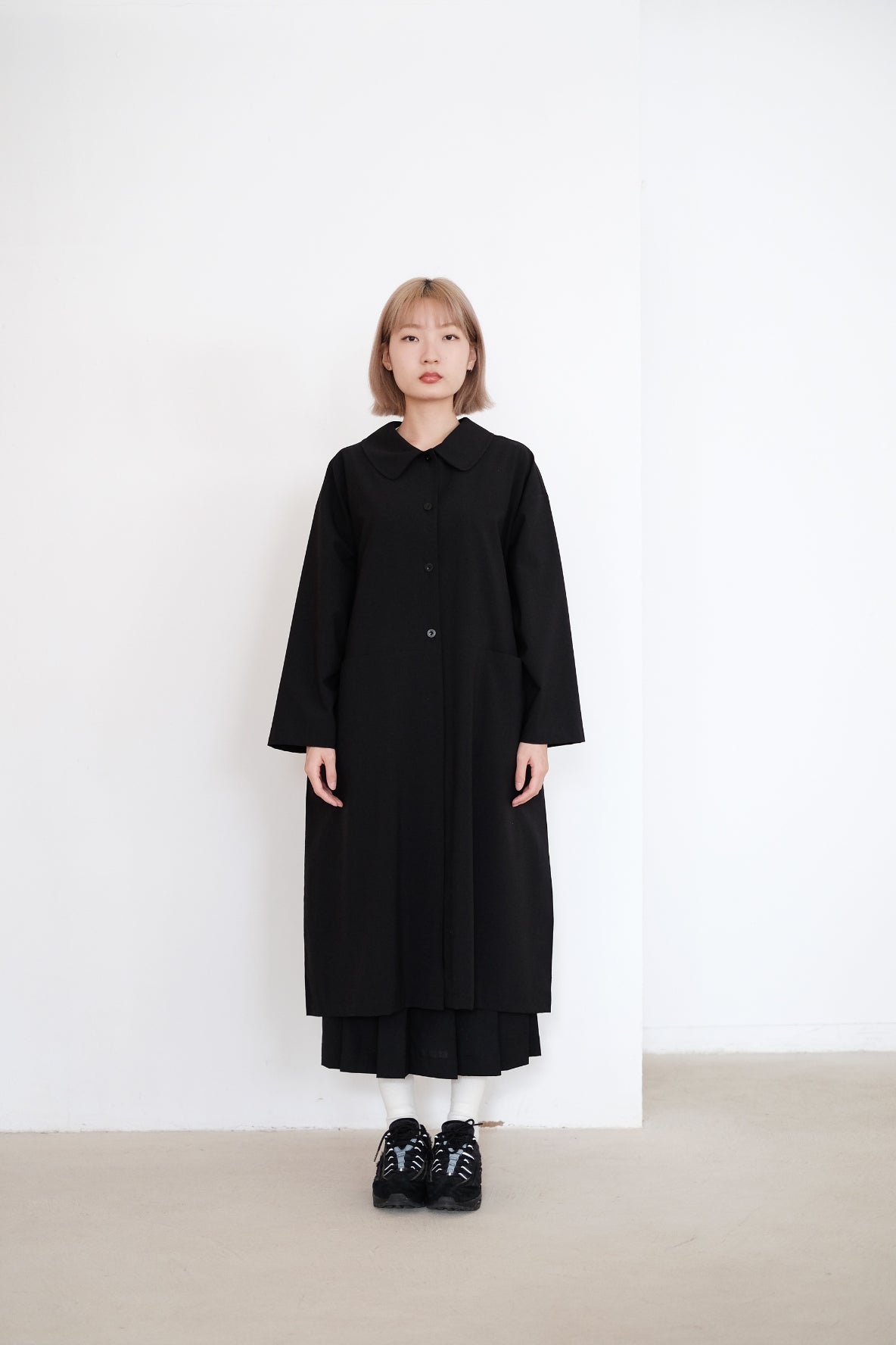 ELOWEN LONG COAT (BLACK)