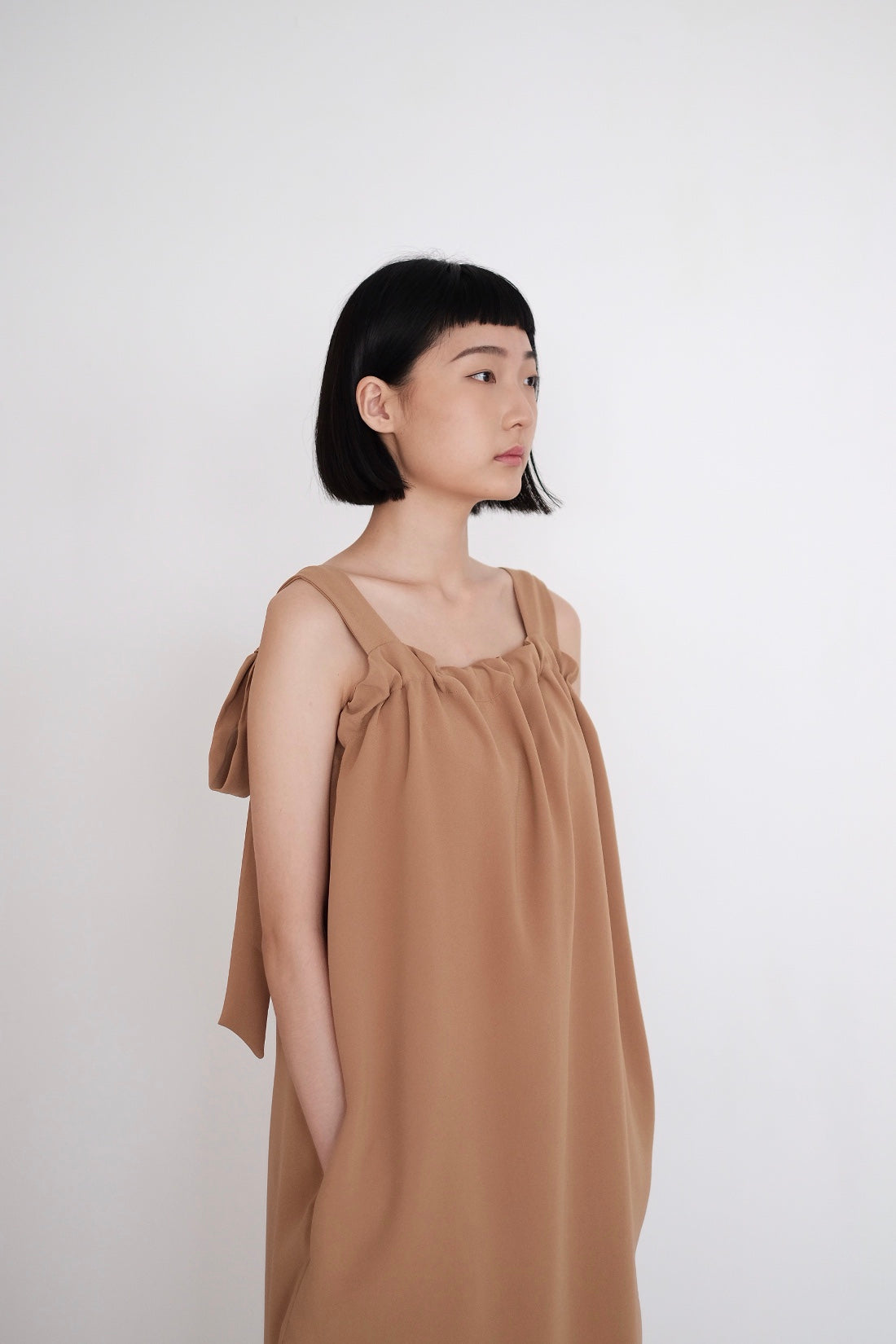 ARIANNA DRESS (CAMEL)