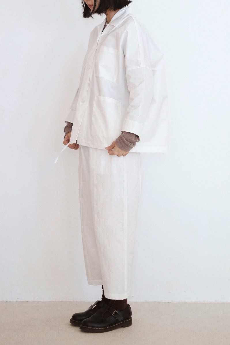 THE GIVERNY Set / TROUSERS (WHITE)