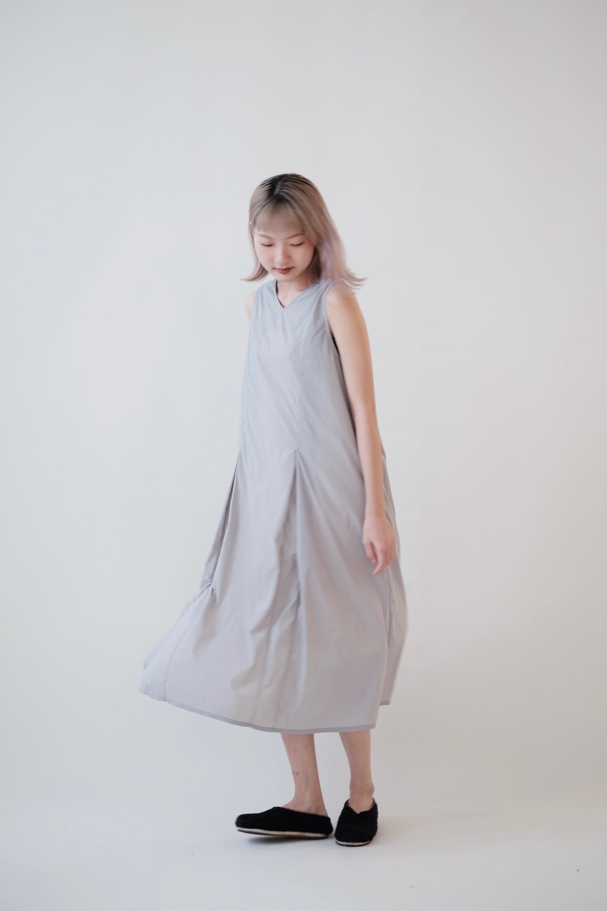 WILLA DRESS (GREY)