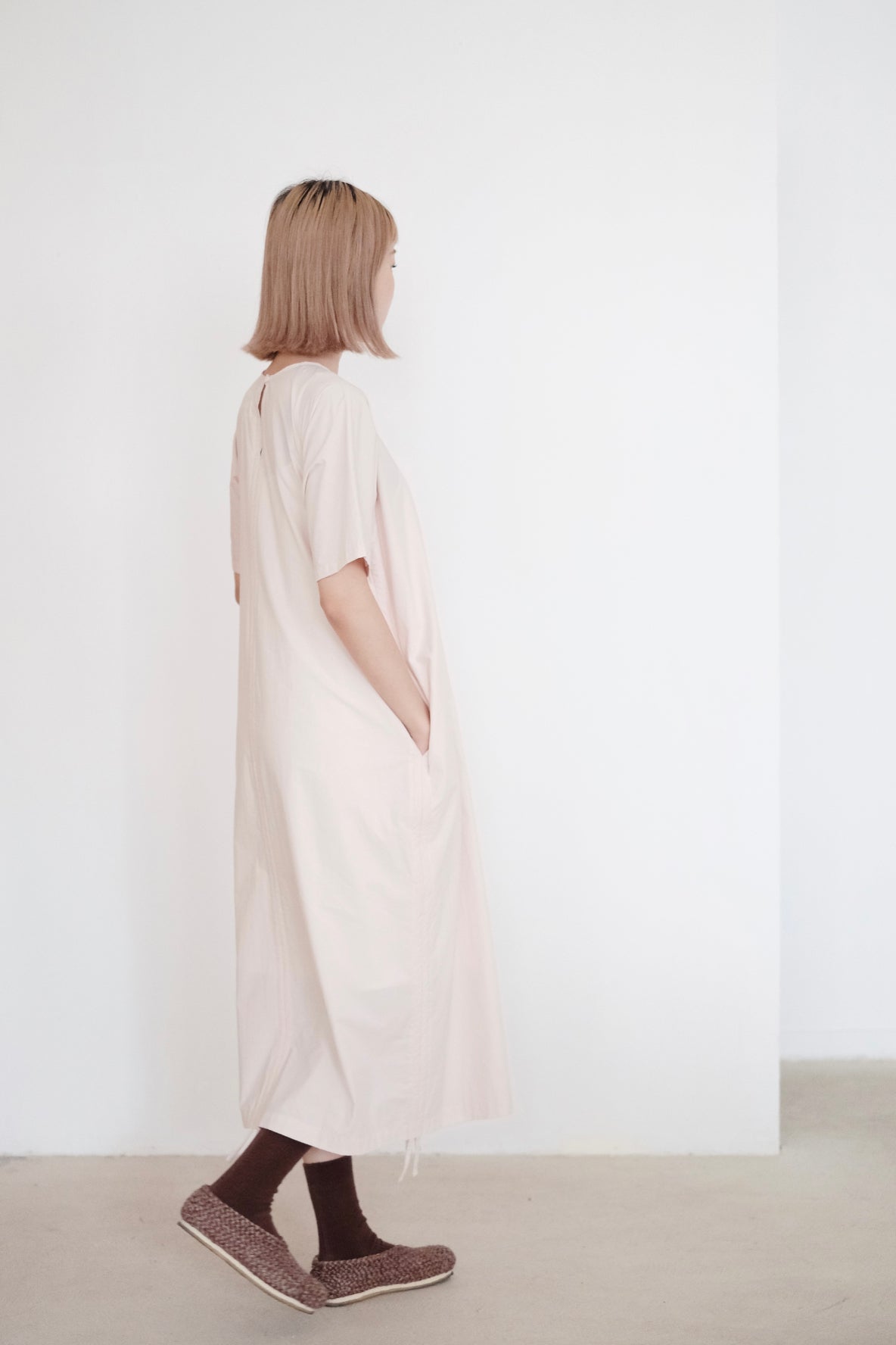 ABBY DRESS (PEACH)