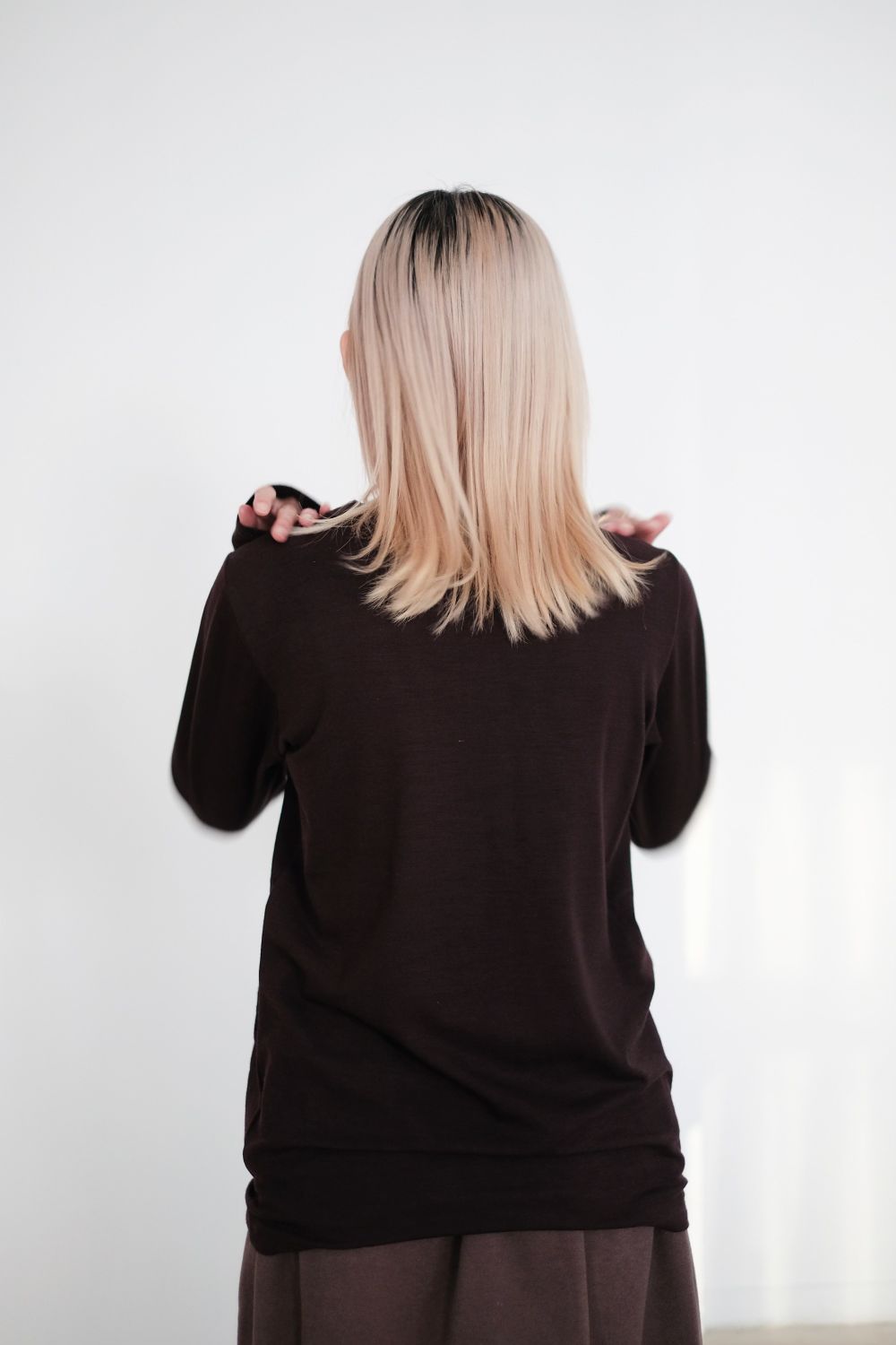 ALFIE TOP (BROWN)