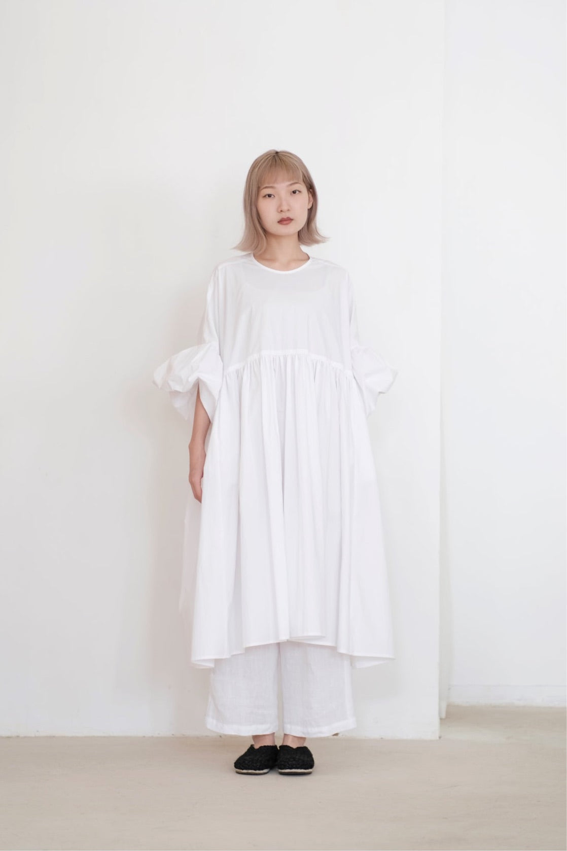 NORA DRESS (WHITE)