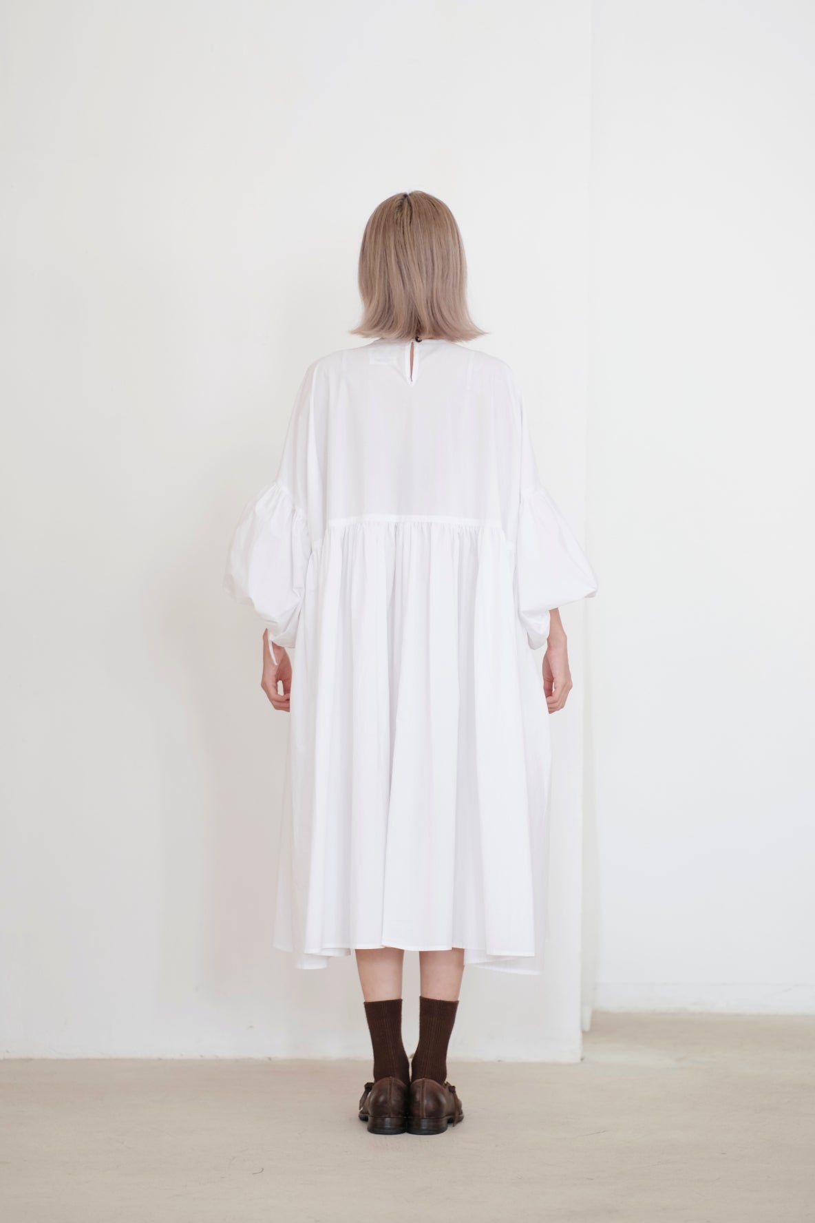 NORA DRESS (WHITE)