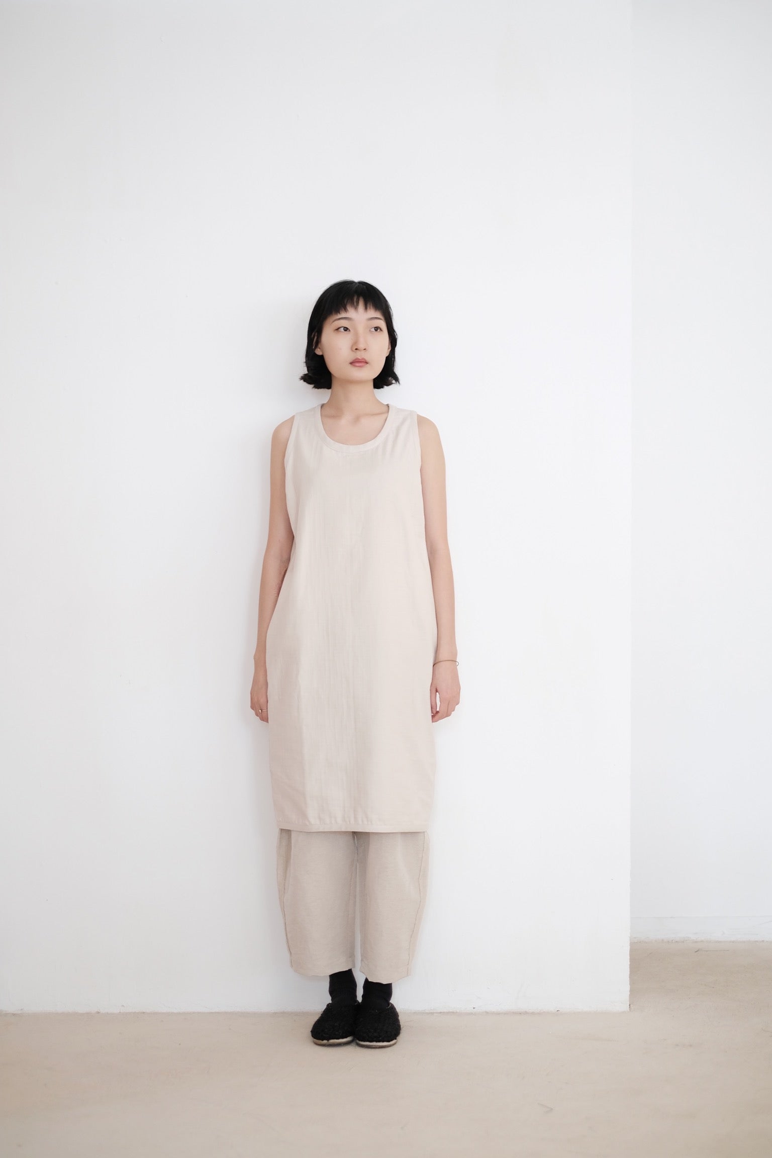 ISLA DRESS (BEIGE)