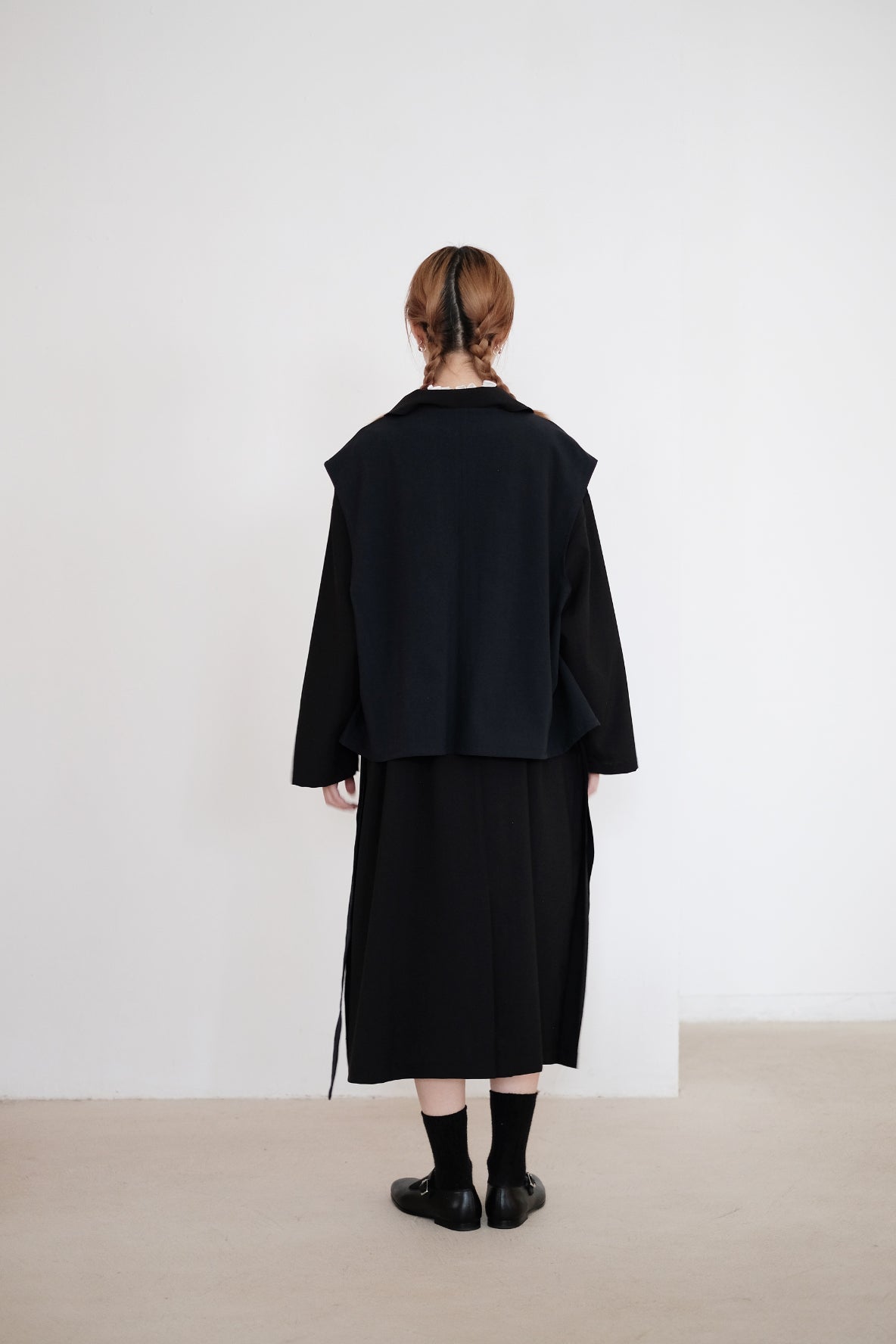 ELOWEN LONG COAT (BLACK)